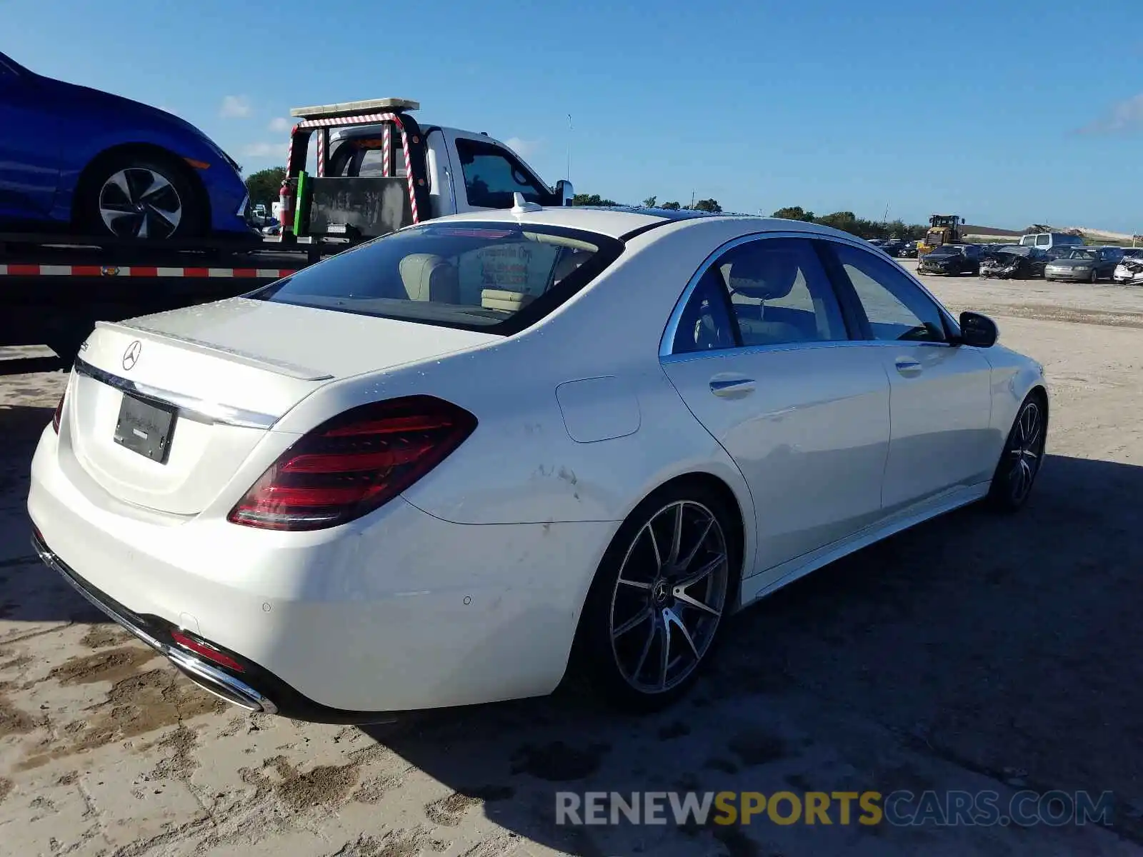 4 Photograph of a damaged car WDDUG8DB5KA454173 MERCEDES-BENZ S CLASS 2019