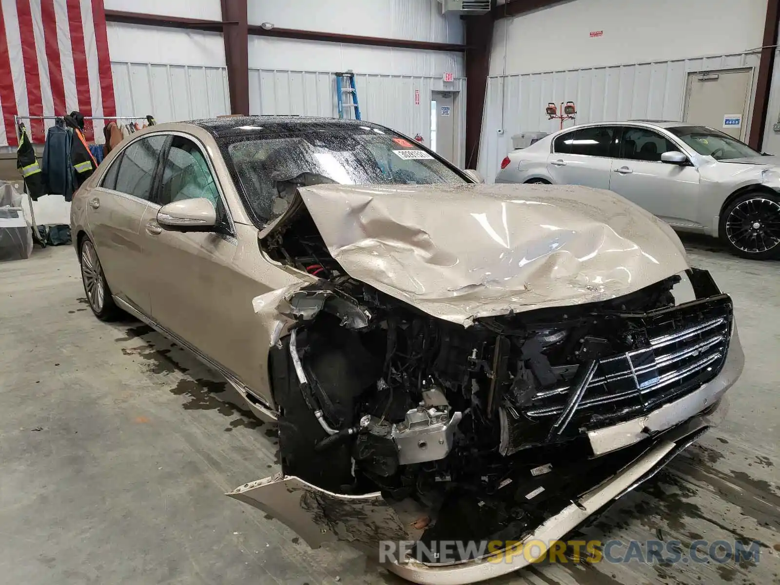 1 Photograph of a damaged car WDDUG8DB5KA454884 MERCEDES-BENZ S CLASS 2019