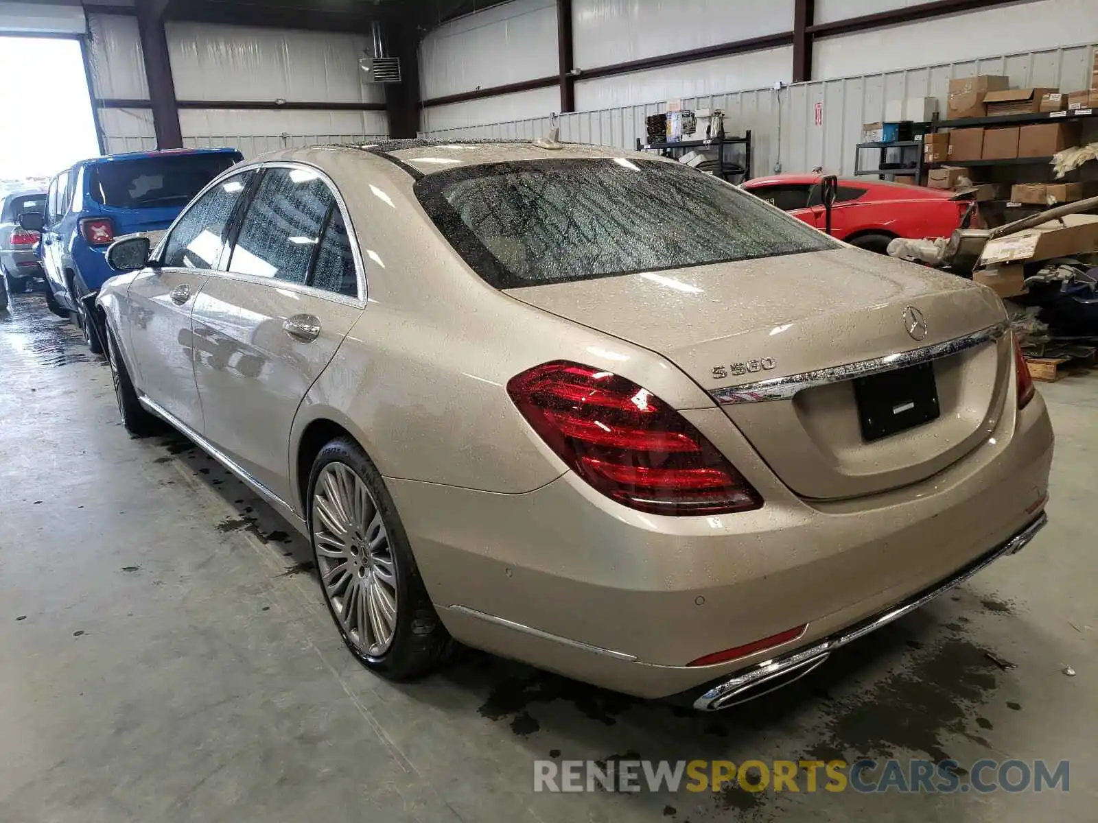 3 Photograph of a damaged car WDDUG8DB5KA454884 MERCEDES-BENZ S CLASS 2019