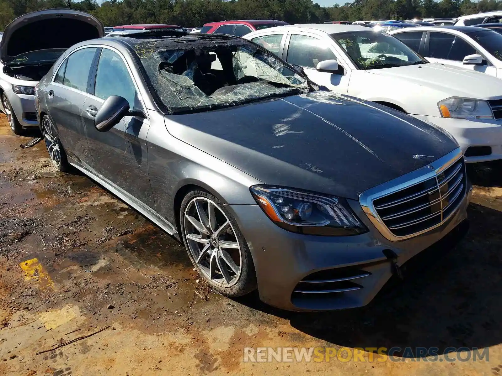 1 Photograph of a damaged car WDDUG8DB5KA467215 MERCEDES-BENZ S CLASS 2019