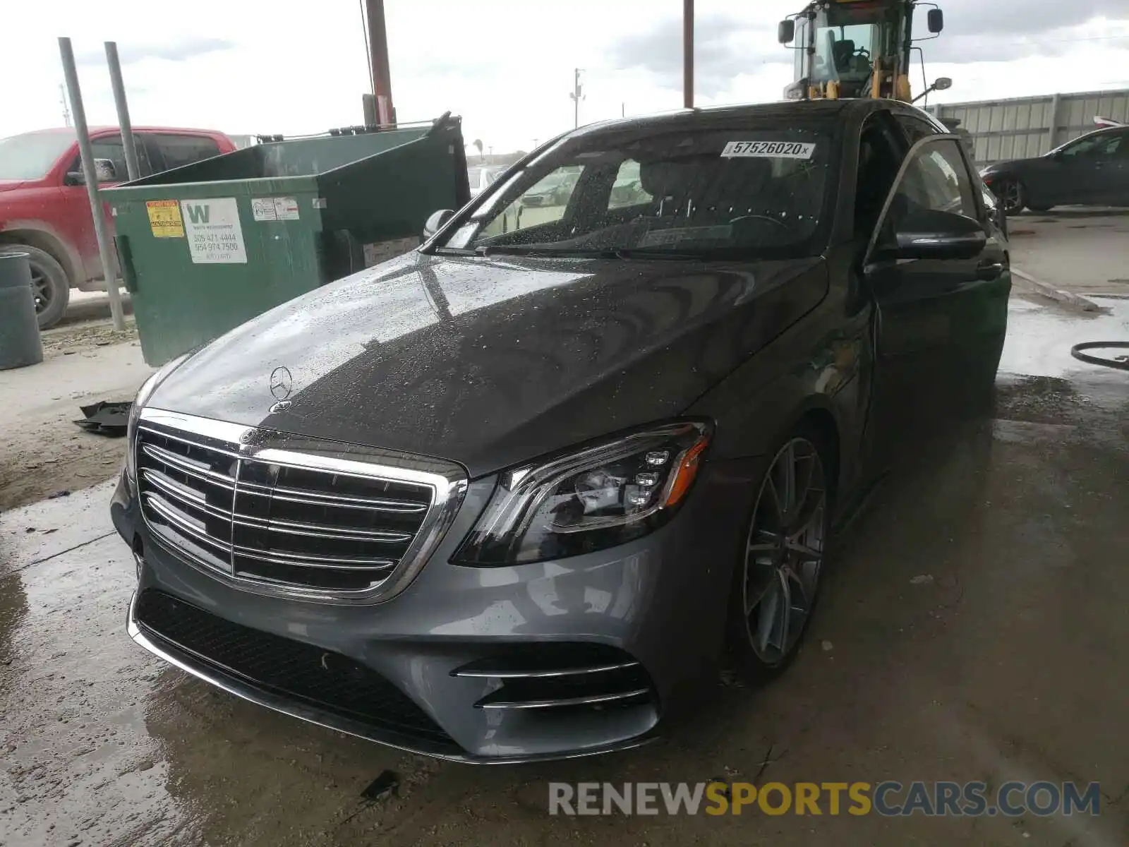 2 Photograph of a damaged car WDDUG8DB5KA482510 MERCEDES-BENZ S-CLASS 2019