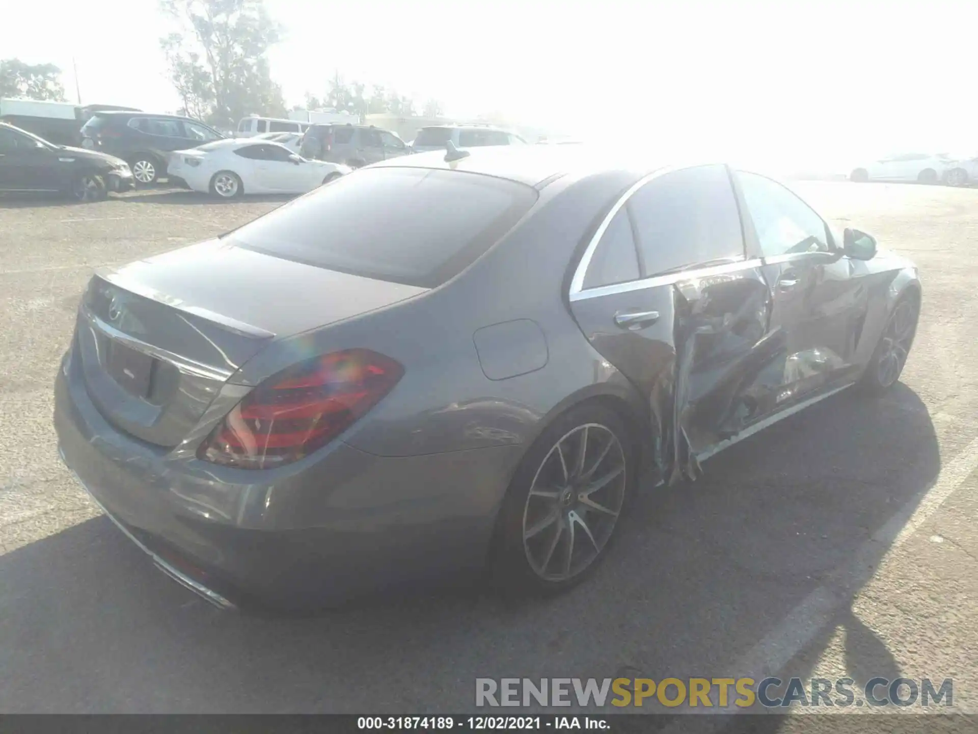 4 Photograph of a damaged car WDDUG8DB6KA482693 MERCEDES-BENZ S-CLASS 2019