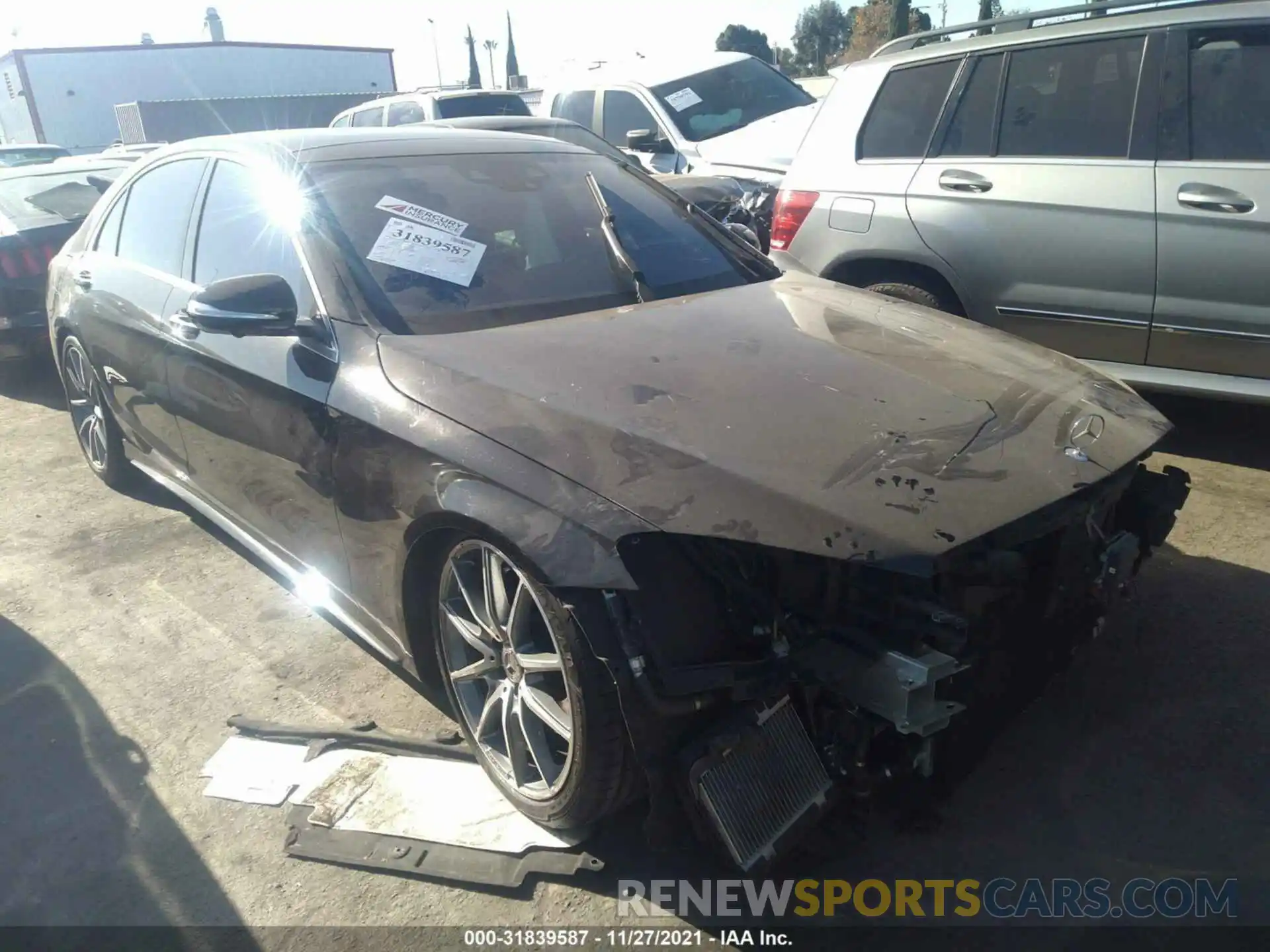 1 Photograph of a damaged car WDDUG8DB7KA436693 MERCEDES-BENZ S-CLASS 2019