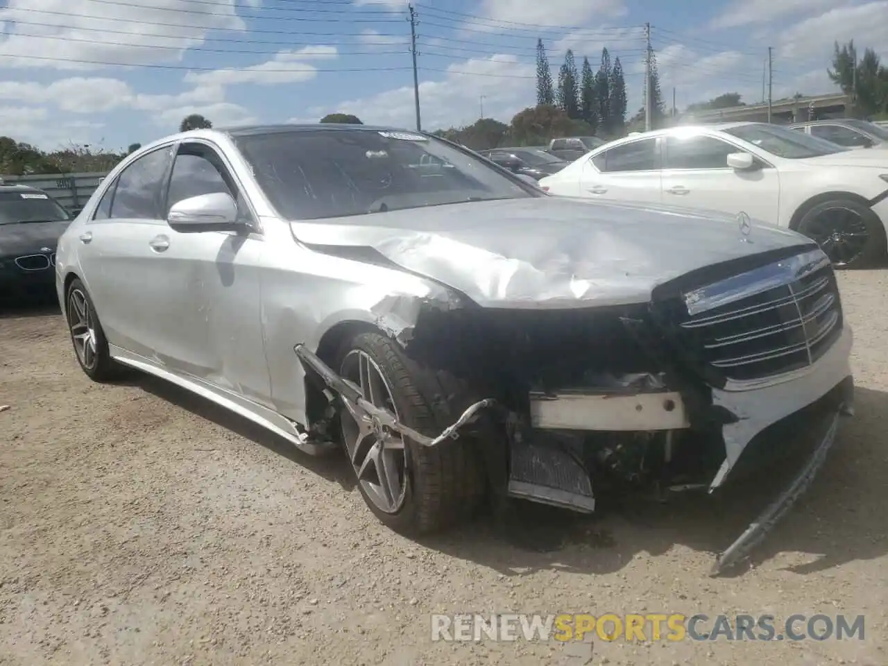 1 Photograph of a damaged car WDDUG8DB7KA489684 MERCEDES-BENZ S-CLASS 2019