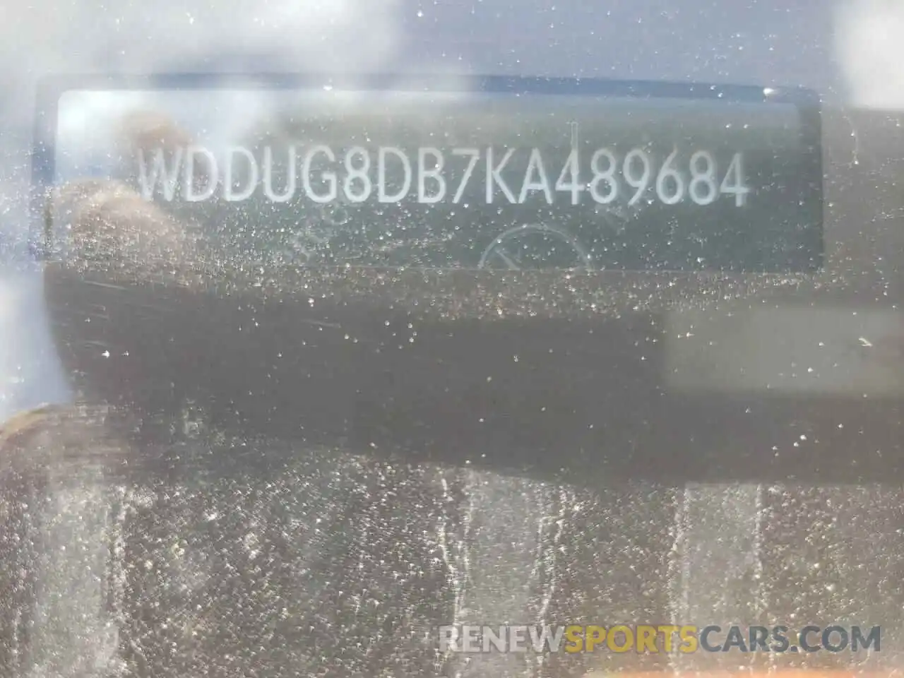 10 Photograph of a damaged car WDDUG8DB7KA489684 MERCEDES-BENZ S-CLASS 2019