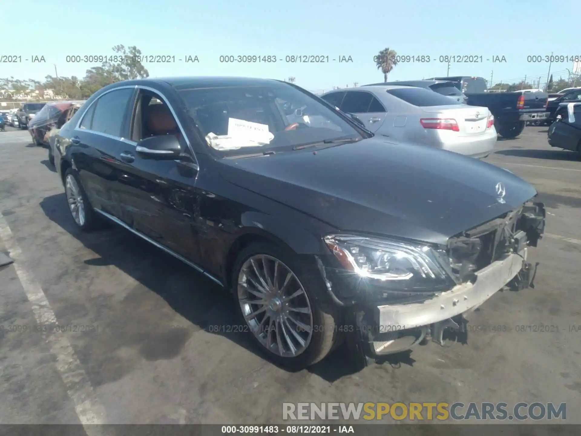 1 Photograph of a damaged car WDDUG8DB8KA432734 MERCEDES-BENZ S-CLASS 2019