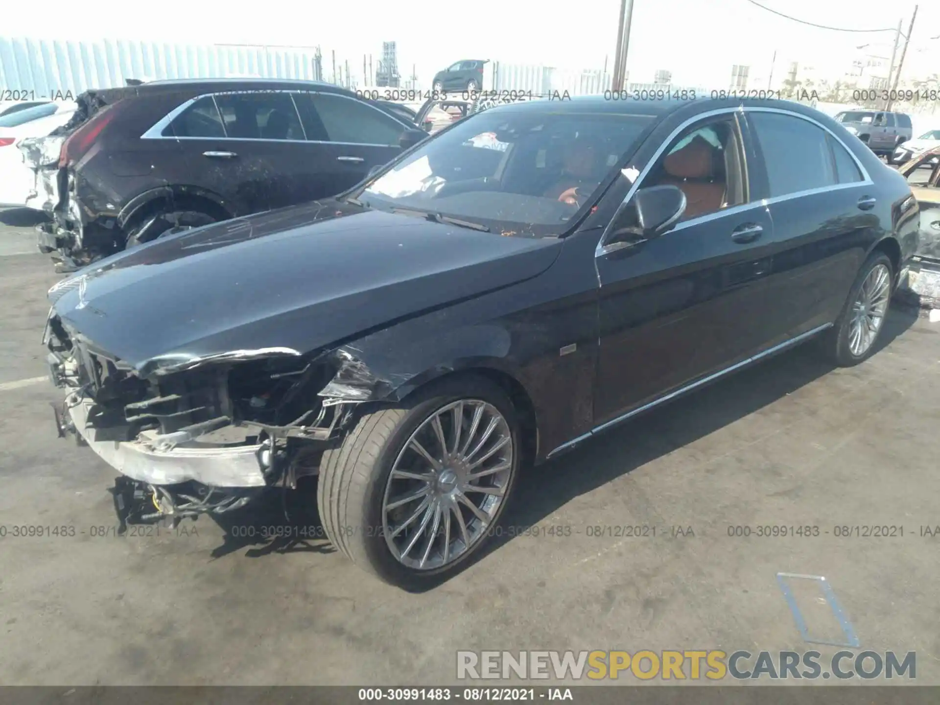 2 Photograph of a damaged car WDDUG8DB8KA432734 MERCEDES-BENZ S-CLASS 2019