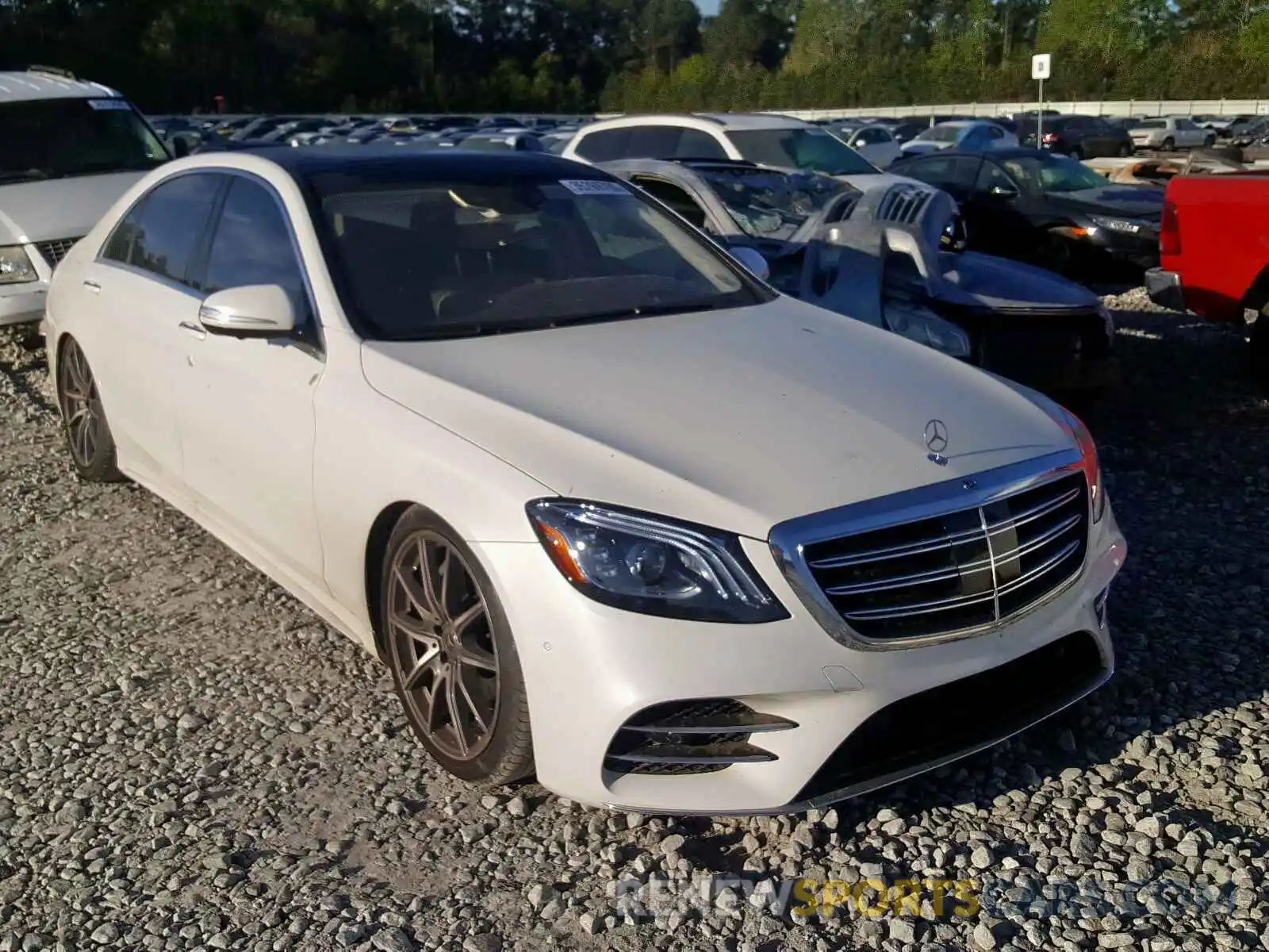 1 Фотография поврежденного автомобиля WDDUG8DB9KA426506 MERCEDES-BENZ S CLASS 2019