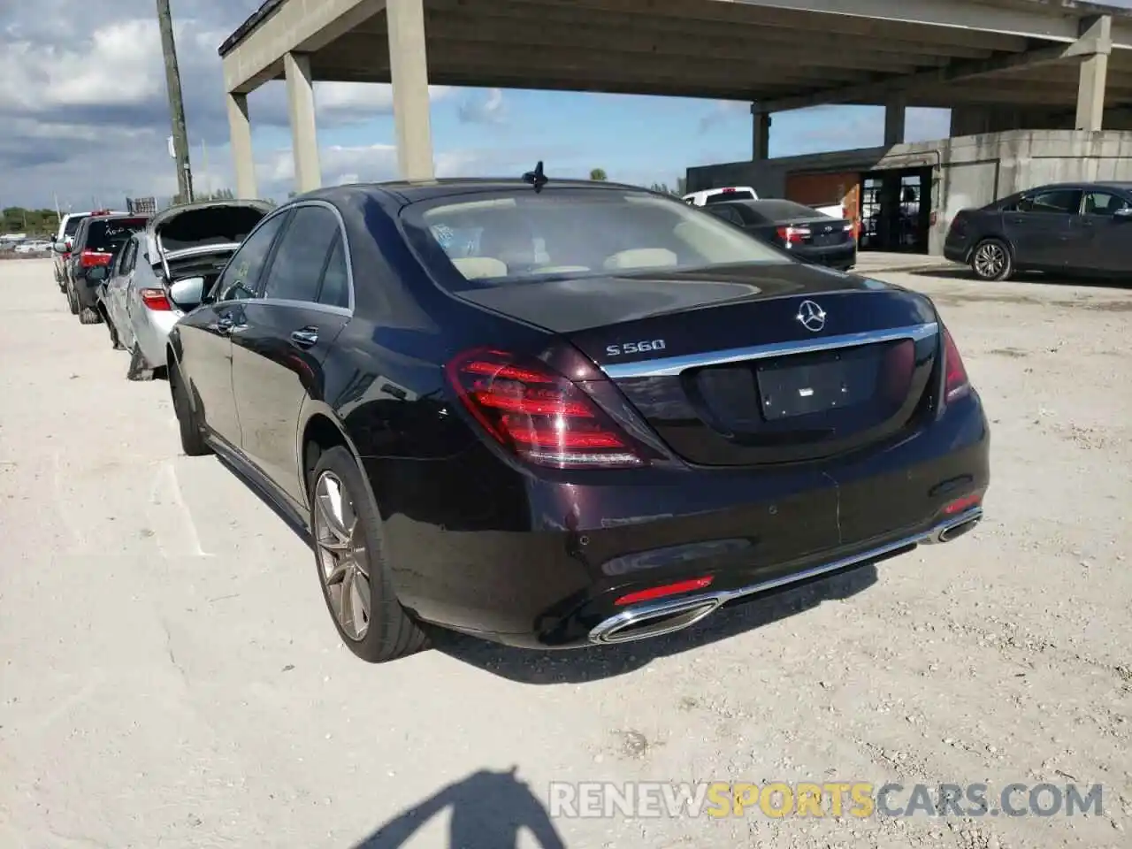 3 Photograph of a damaged car WDDUG8DB9KA438901 MERCEDES-BENZ S-CLASS 2019