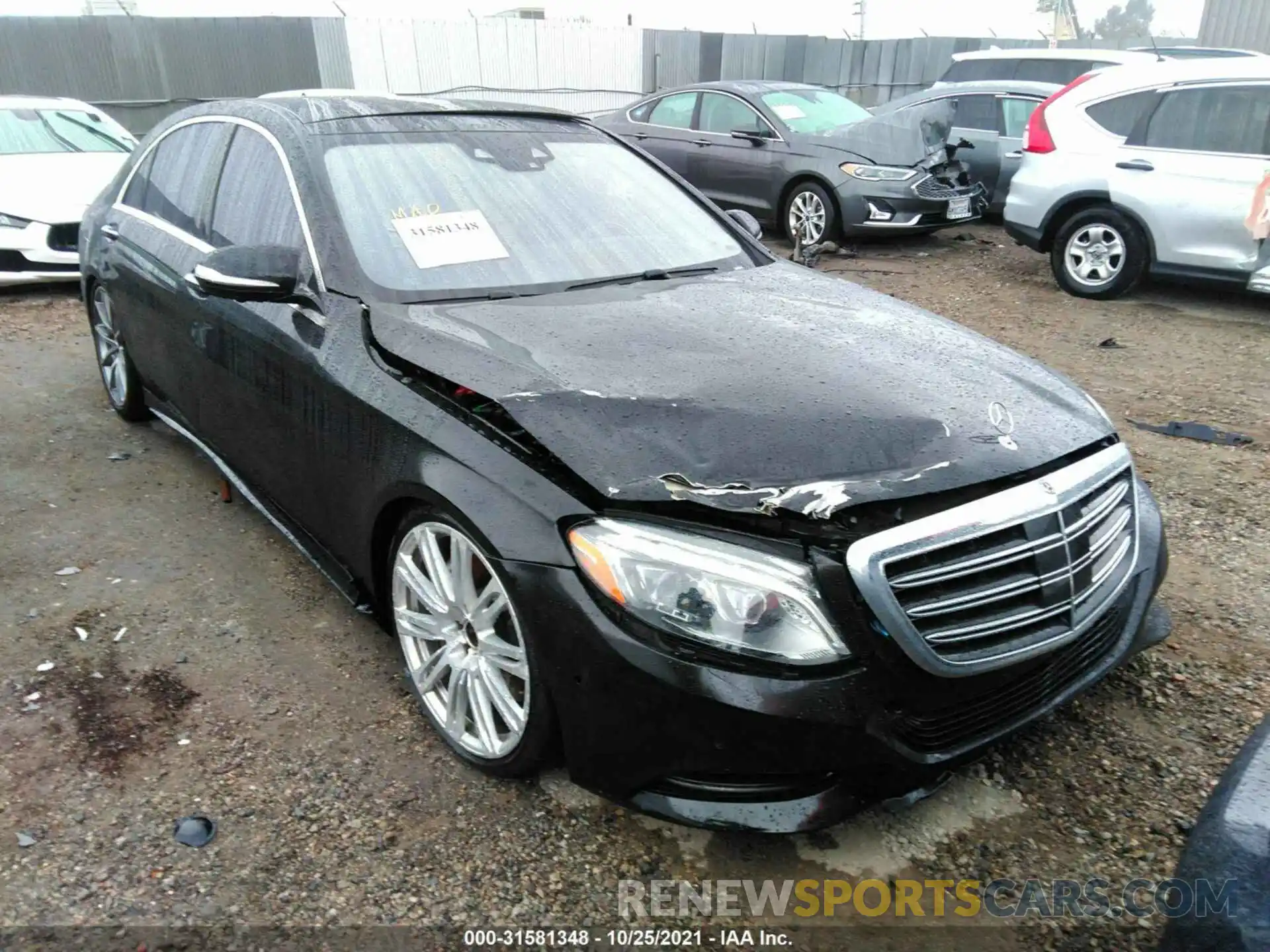 1 Photograph of a damaged car WDDUG8DB9KA448263 MERCEDES-BENZ S-CLASS 2019