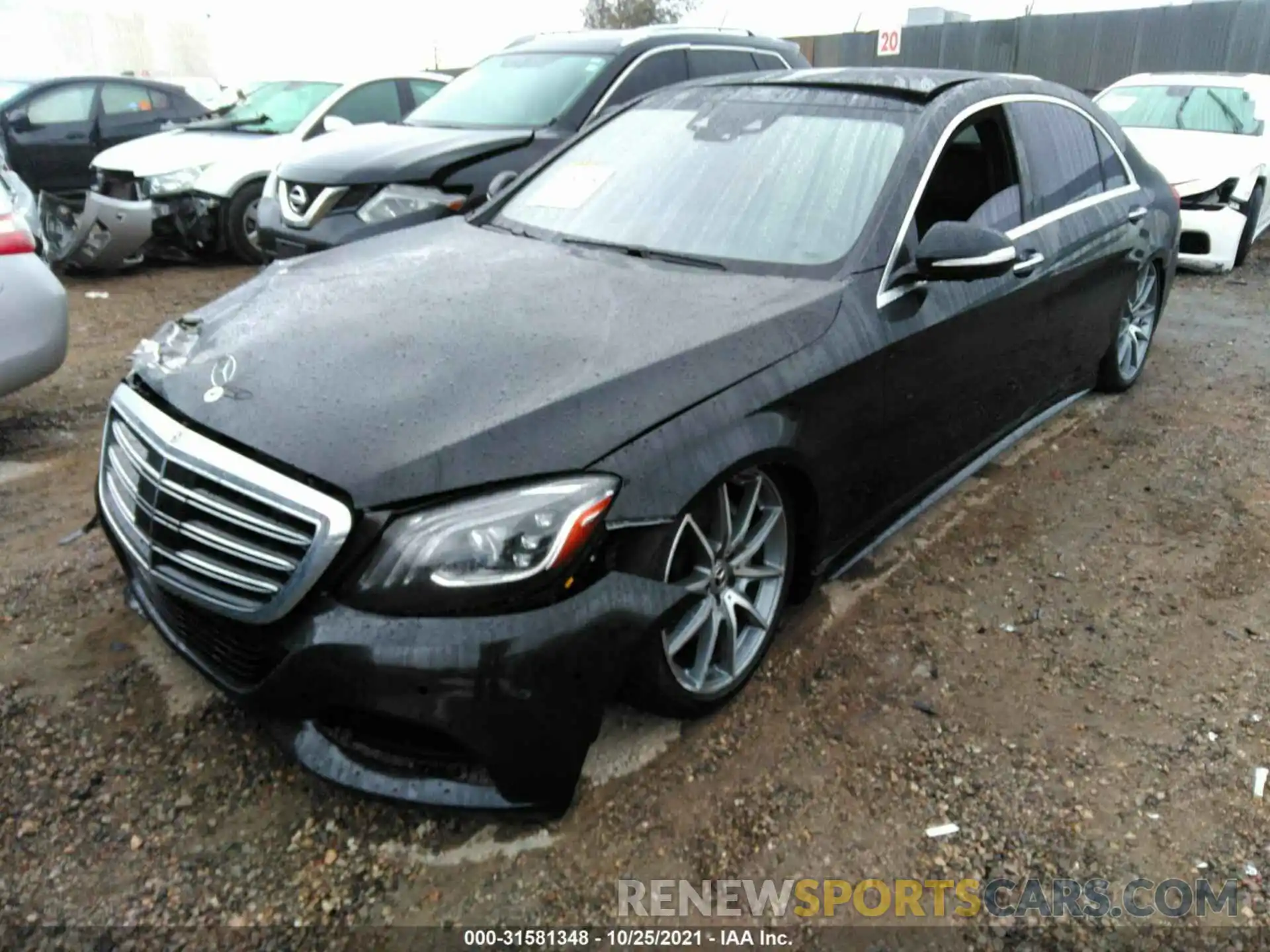 2 Photograph of a damaged car WDDUG8DB9KA448263 MERCEDES-BENZ S-CLASS 2019