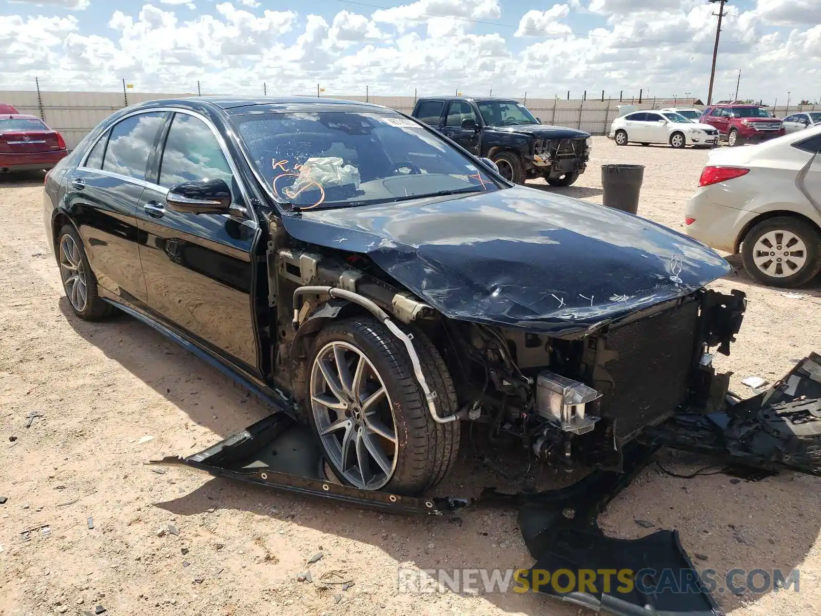 1 Photograph of a damaged car WDDUG8DB9KA456623 MERCEDES-BENZ S-CLASS 2019