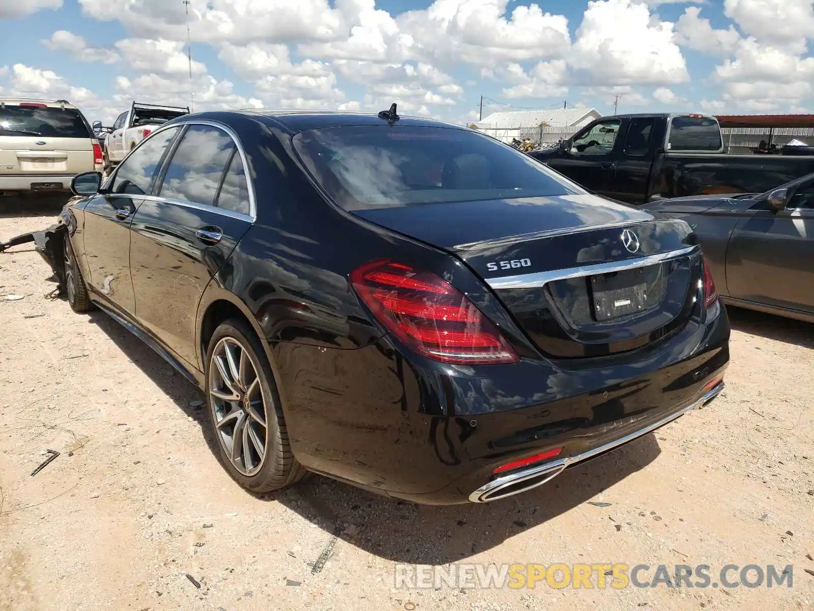 3 Photograph of a damaged car WDDUG8DB9KA456623 MERCEDES-BENZ S-CLASS 2019