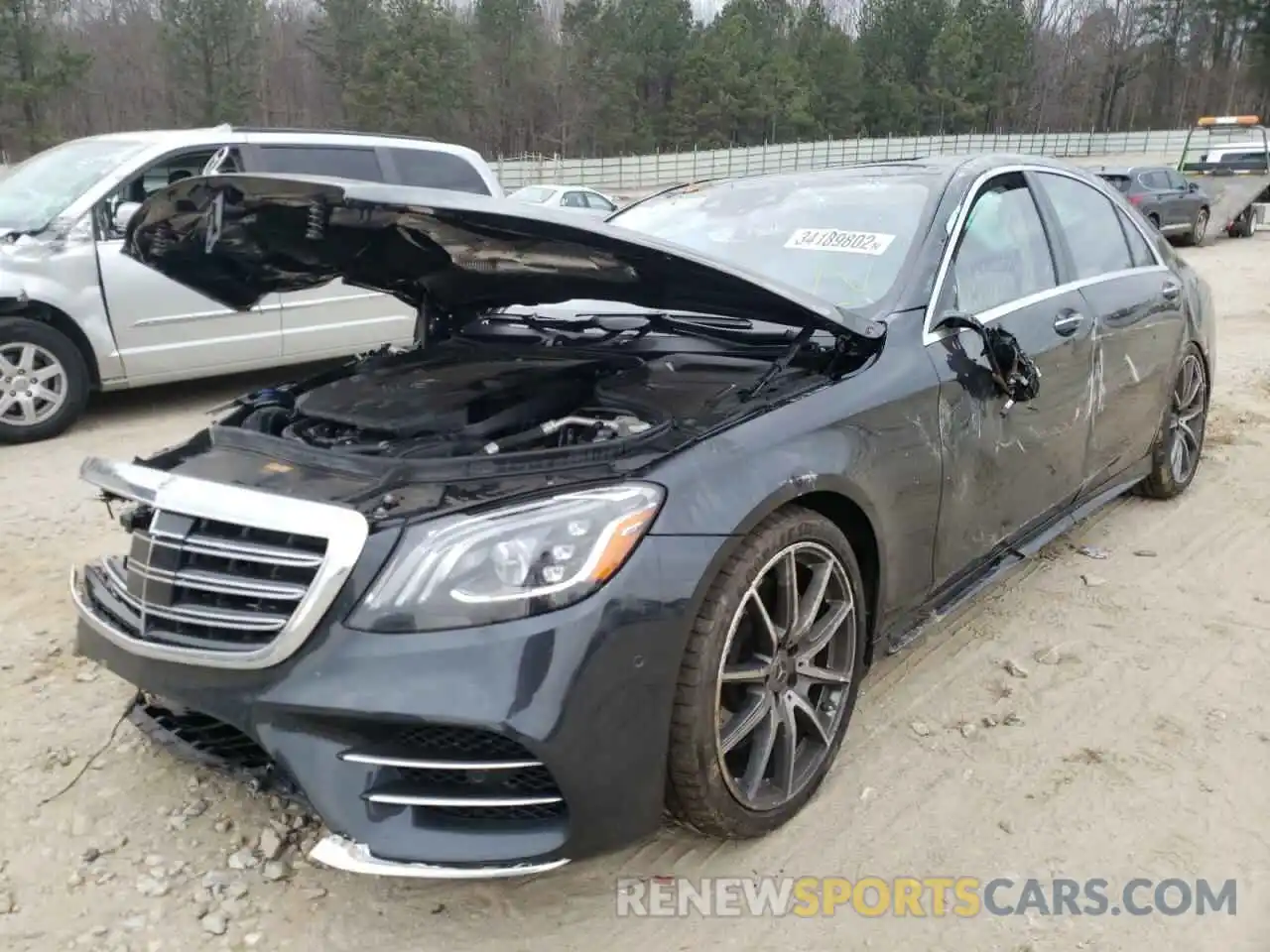 2 Photograph of a damaged car WDDUG8DB9KA477200 MERCEDES-BENZ S-CLASS 2019