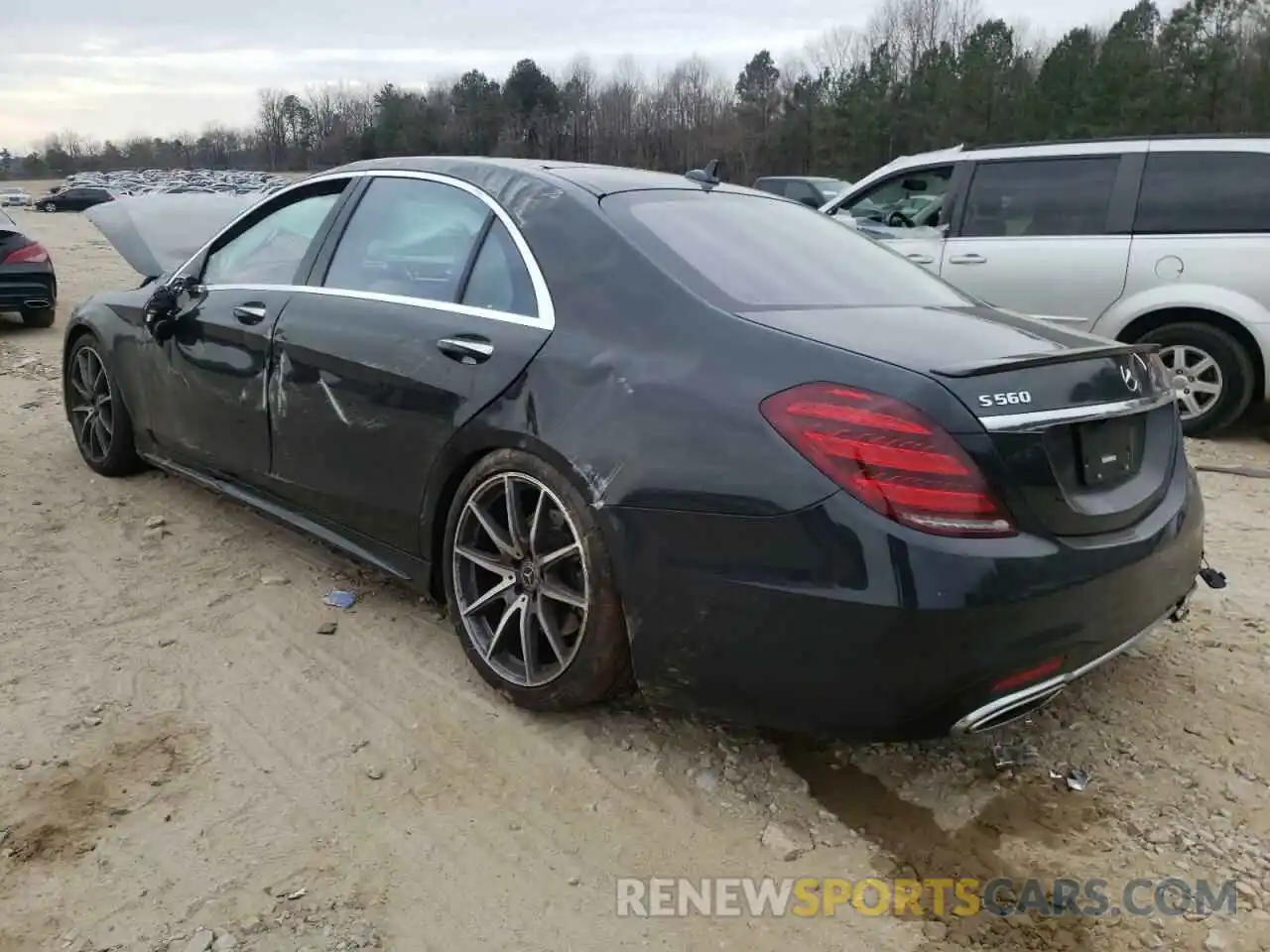 3 Photograph of a damaged car WDDUG8DB9KA477200 MERCEDES-BENZ S-CLASS 2019