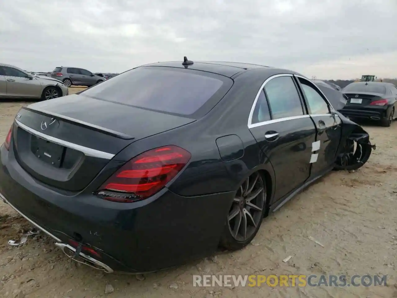 4 Фотография поврежденного автомобиля WDDUG8DB9KA477200 MERCEDES-BENZ S-CLASS 2019