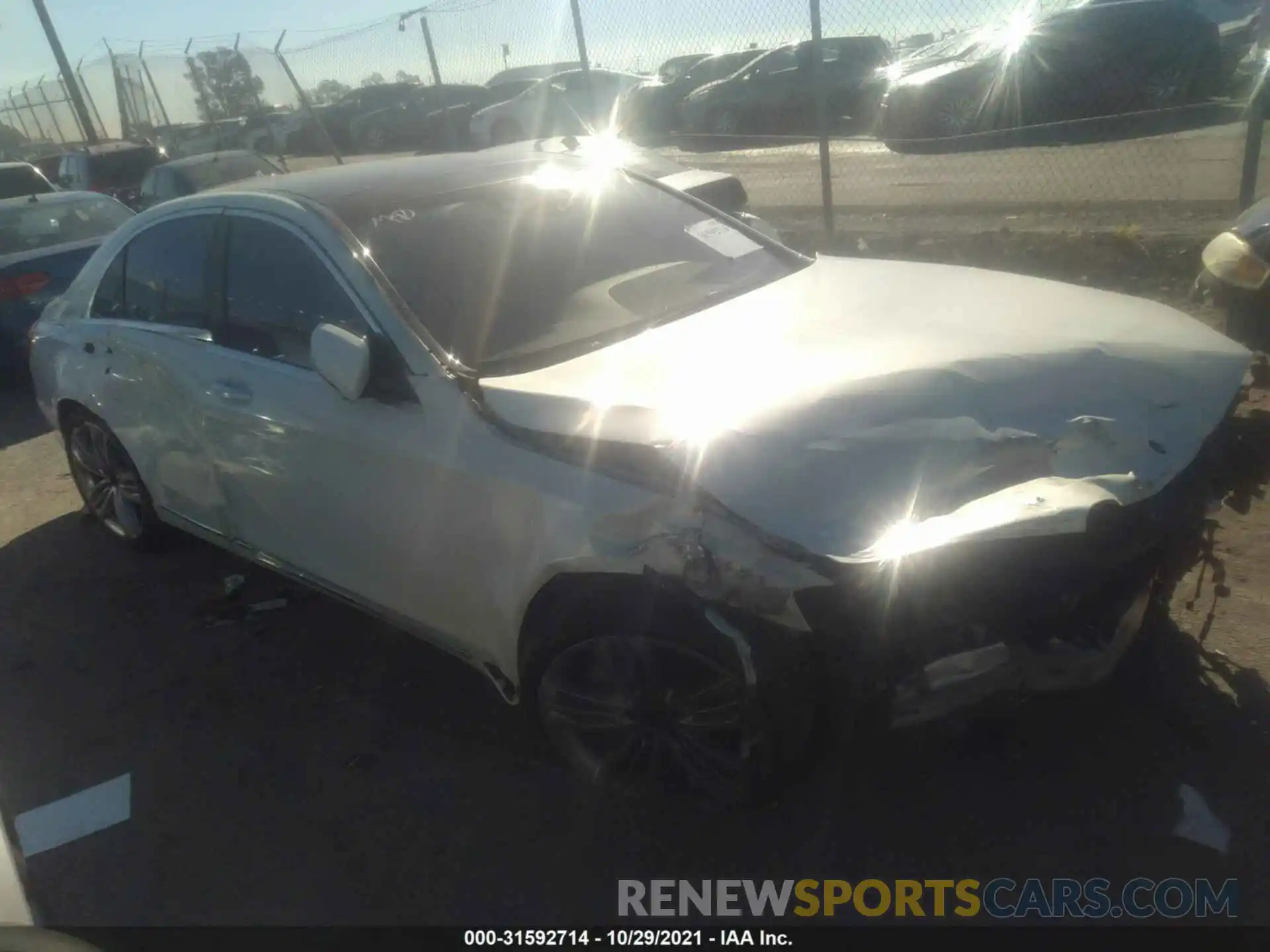 1 Photograph of a damaged car WDDUG8DB9KA484597 MERCEDES-BENZ S-CLASS 2019