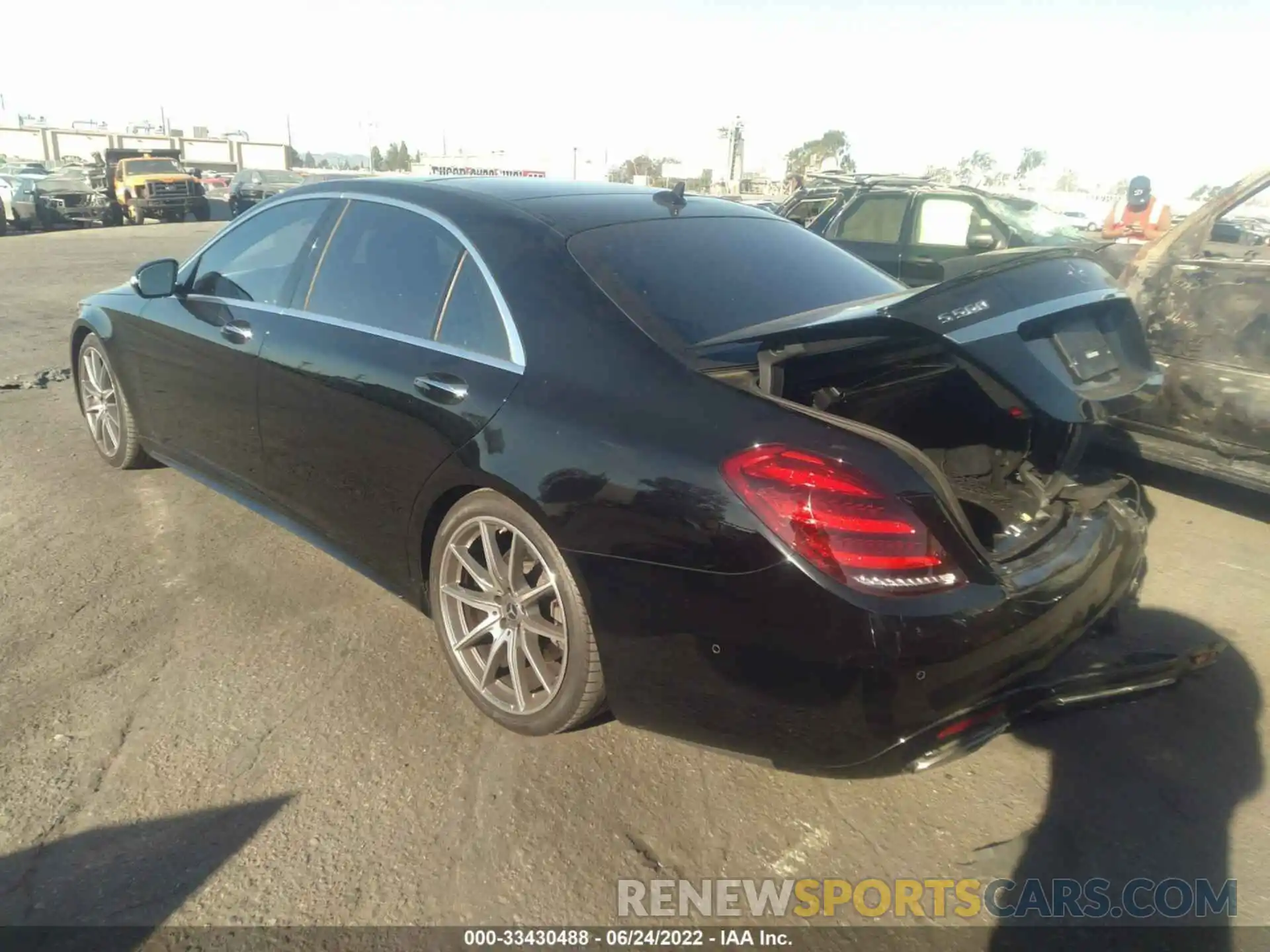 3 Photograph of a damaged car WDDUG8DB9KA486317 MERCEDES-BENZ S-CLASS 2019