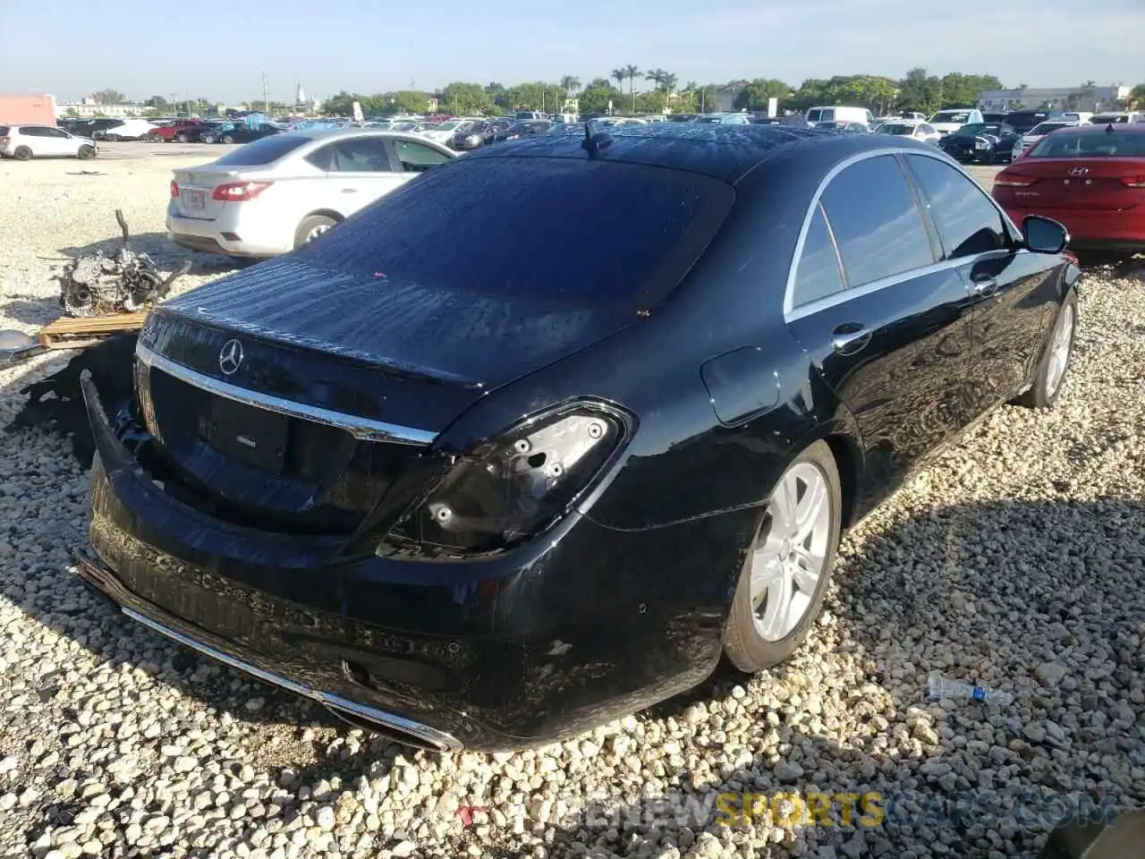 4 Photograph of a damaged car WDDUG8DBXKA426059 MERCEDES-BENZ S-CLASS 2019