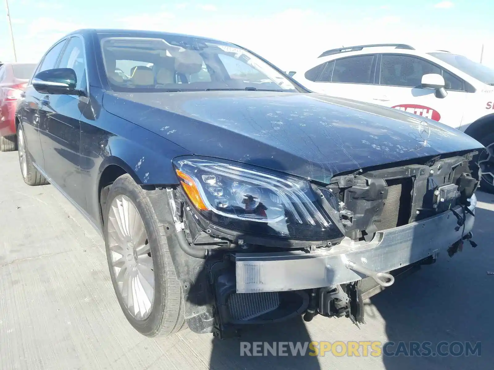 1 Photograph of a damaged car WDDUG8DBXKA429043 MERCEDES-BENZ S CLASS 2019