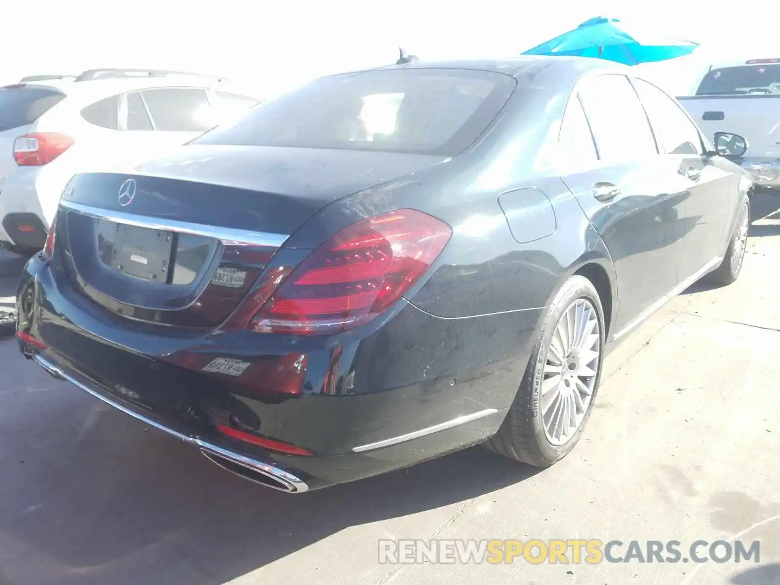 4 Фотография поврежденного автомобиля WDDUG8DBXKA429043 MERCEDES-BENZ S CLASS 2019