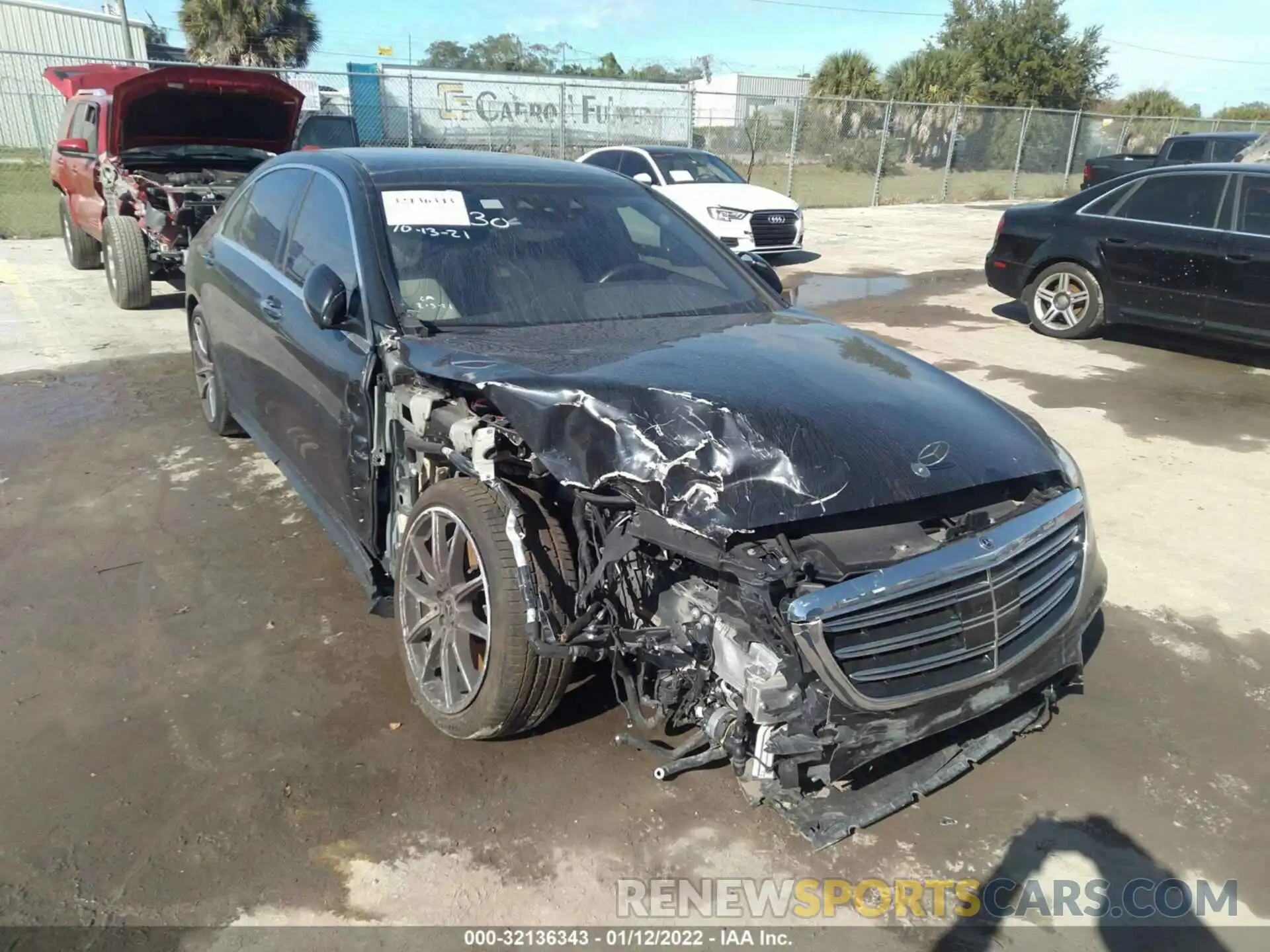 6 Photograph of a damaged car WDDUG8DBXKA437630 MERCEDES-BENZ S-CLASS 2019