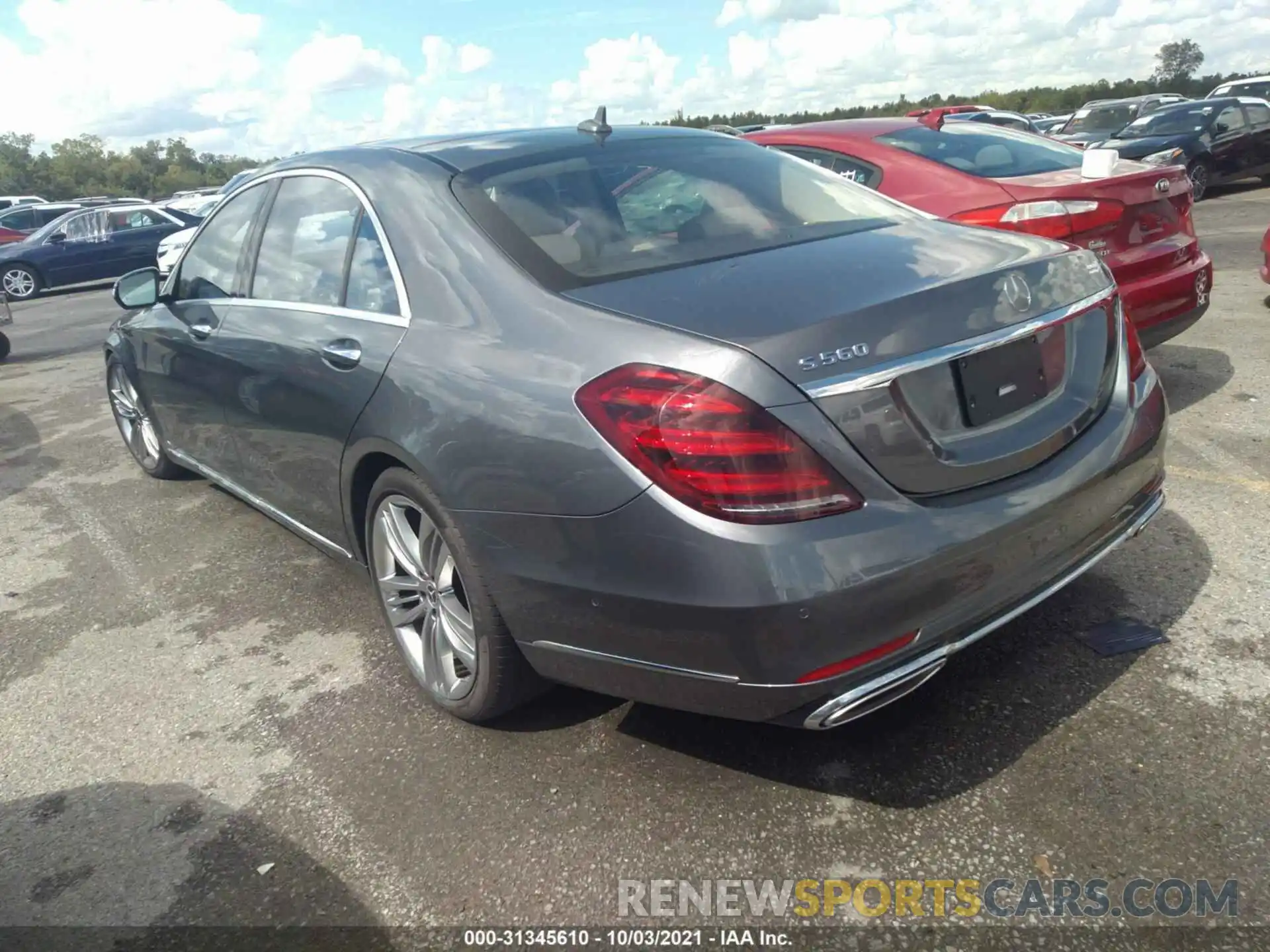 3 Photograph of a damaged car WDDUG8DBXKA438017 MERCEDES-BENZ S-CLASS 2019