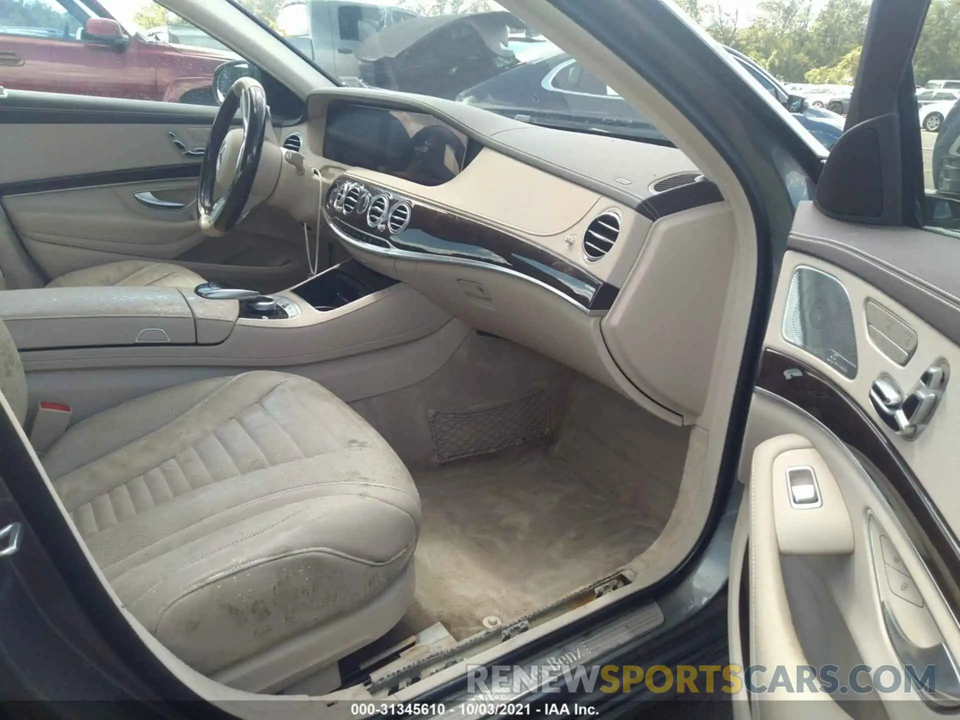 5 Photograph of a damaged car WDDUG8DBXKA438017 MERCEDES-BENZ S-CLASS 2019