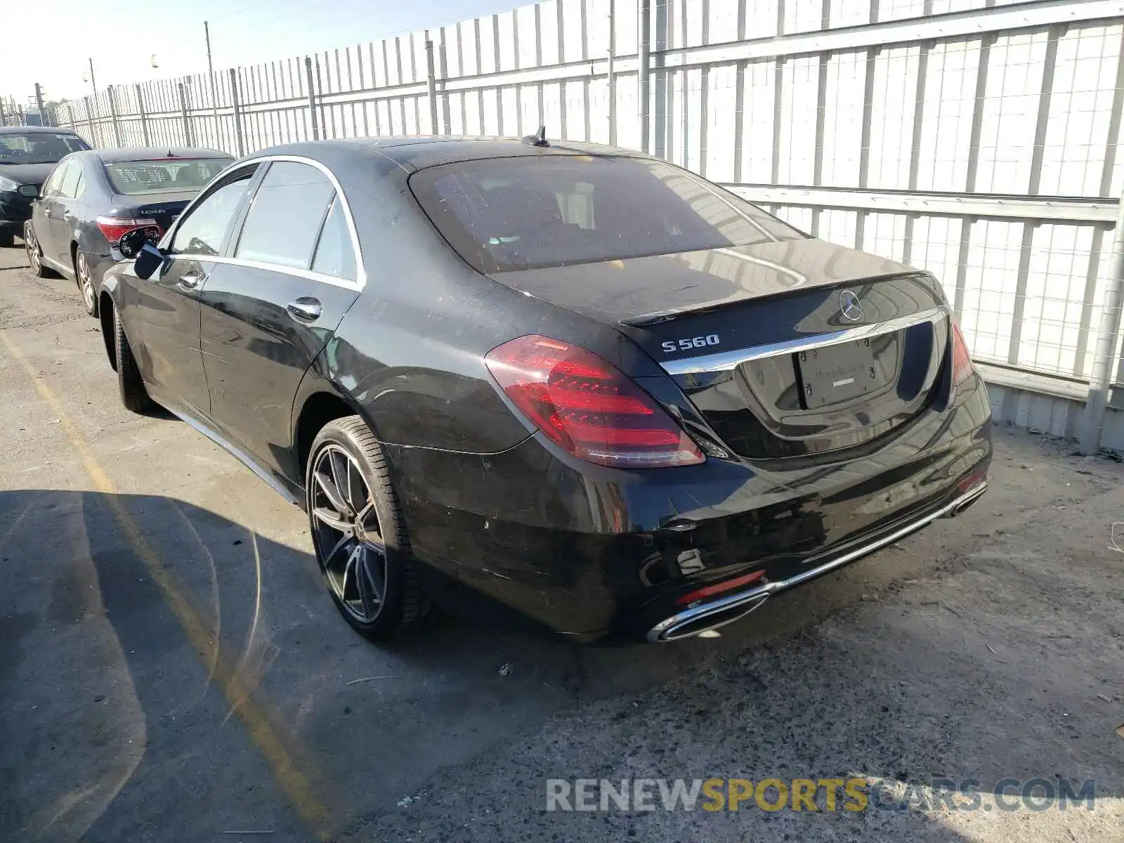 3 Photograph of a damaged car WDDUG8DBXKA443119 MERCEDES-BENZ S CLASS 2019