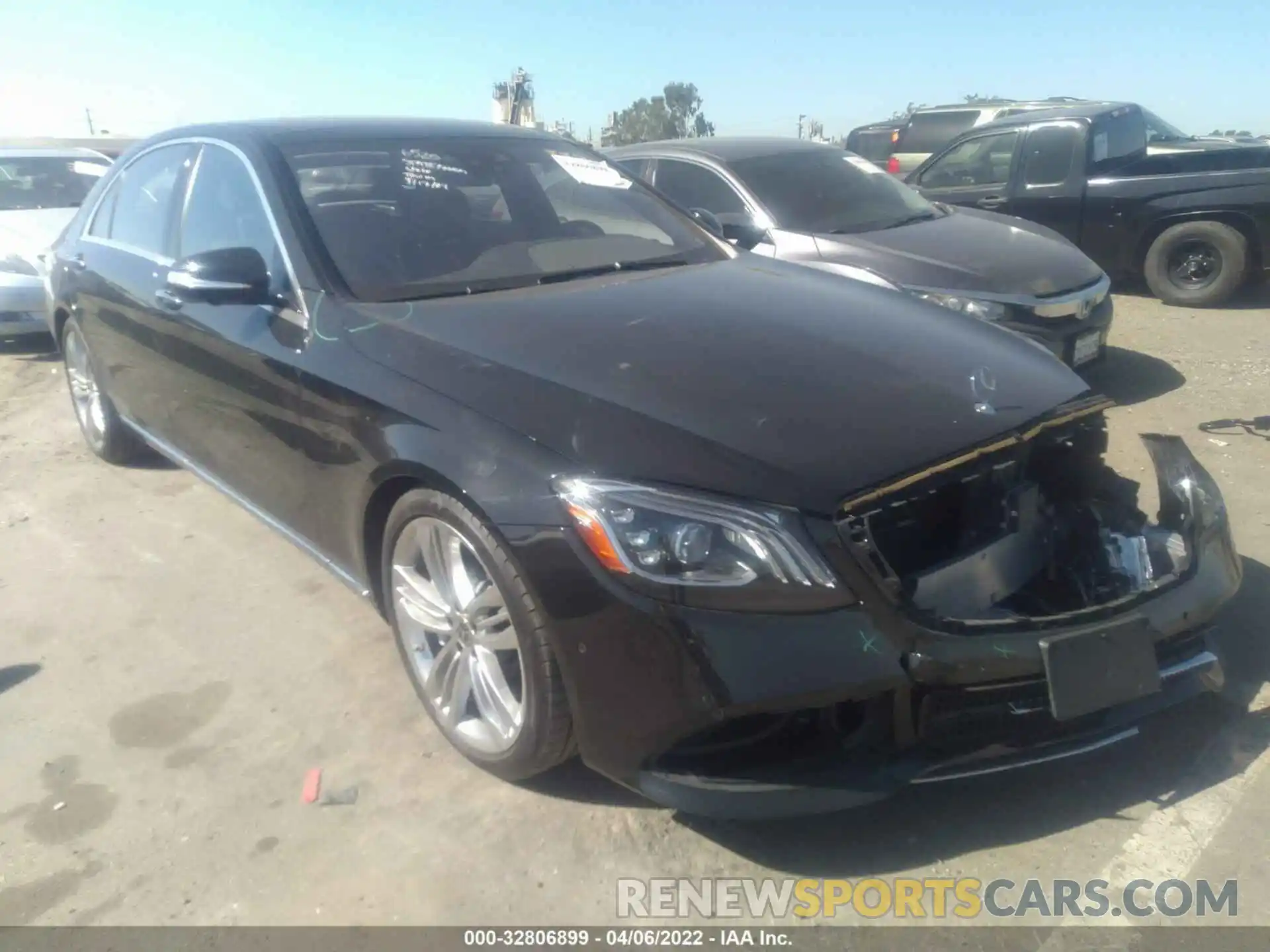 1 Photograph of a damaged car WDDUG8DBXKA447445 MERCEDES-BENZ S-CLASS 2019