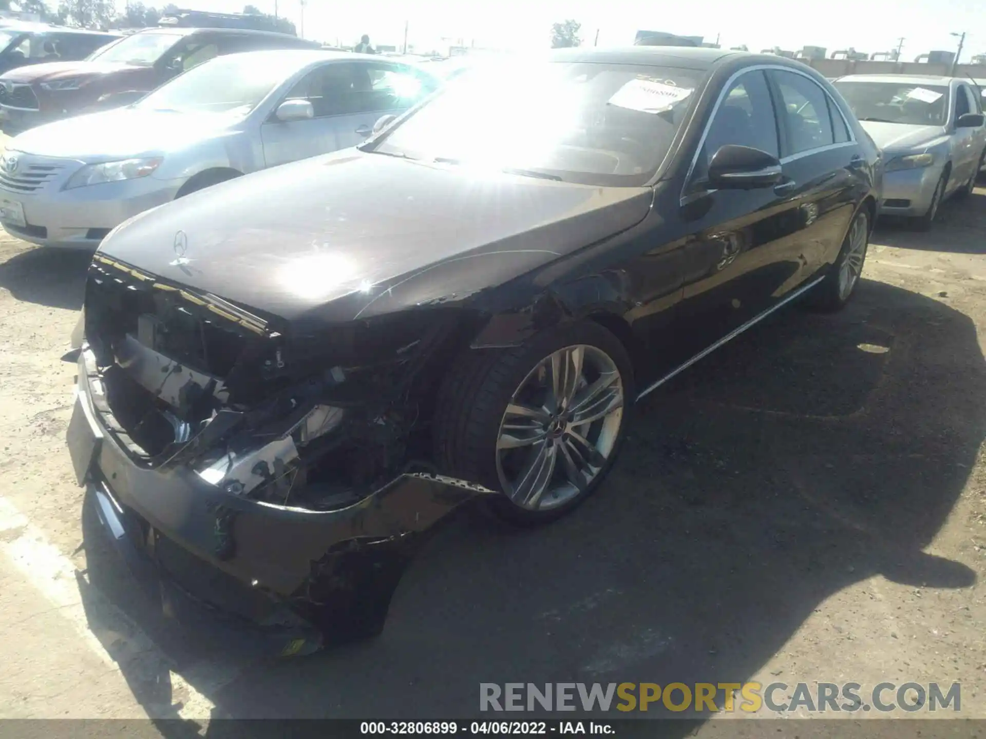 2 Photograph of a damaged car WDDUG8DBXKA447445 MERCEDES-BENZ S-CLASS 2019