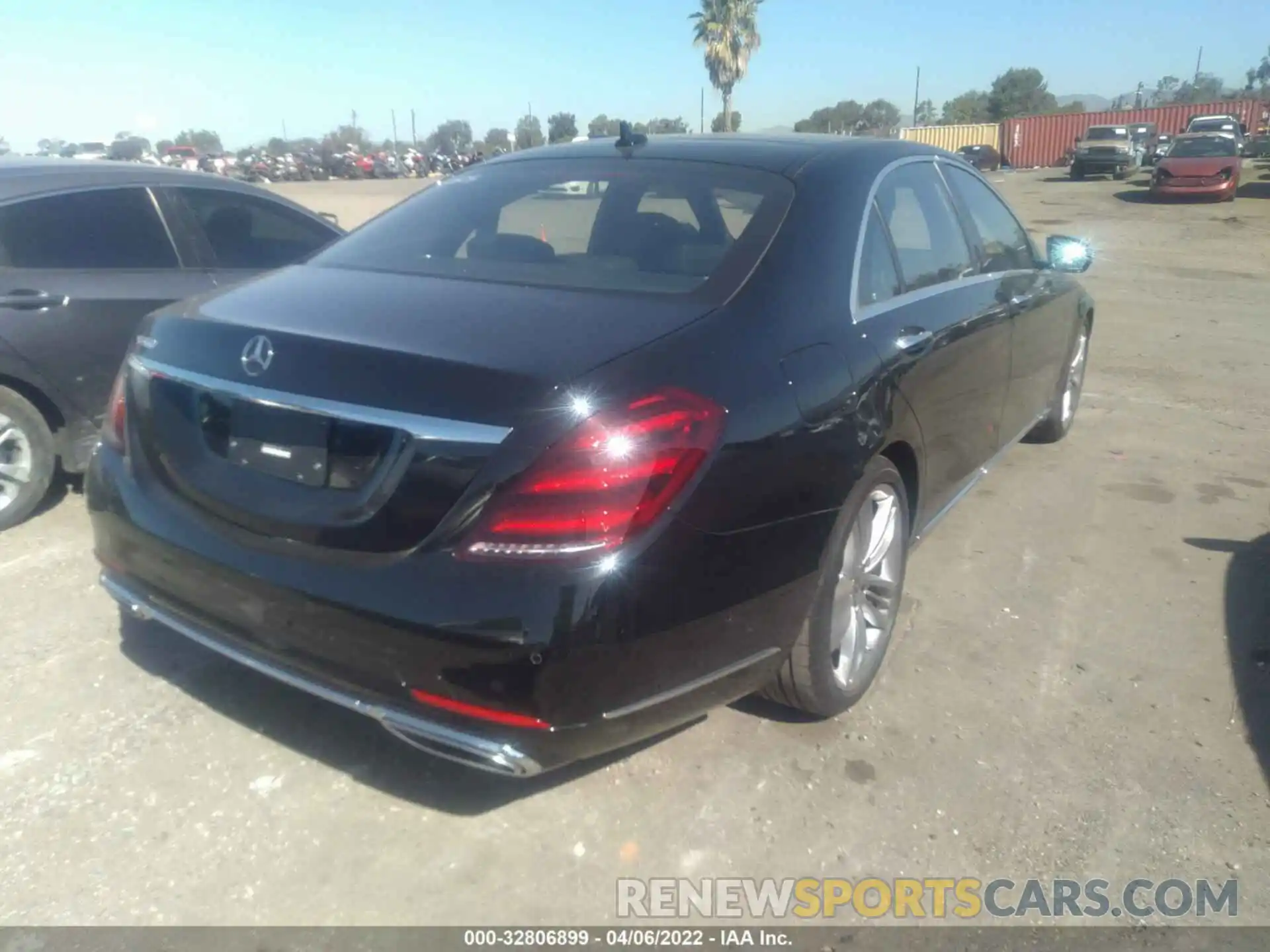 4 Photograph of a damaged car WDDUG8DBXKA447445 MERCEDES-BENZ S-CLASS 2019