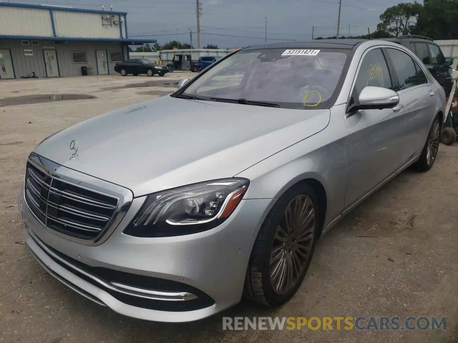 2 Photograph of a damaged car WDDUG8DBXKA457537 MERCEDES-BENZ S-CLASS 2019