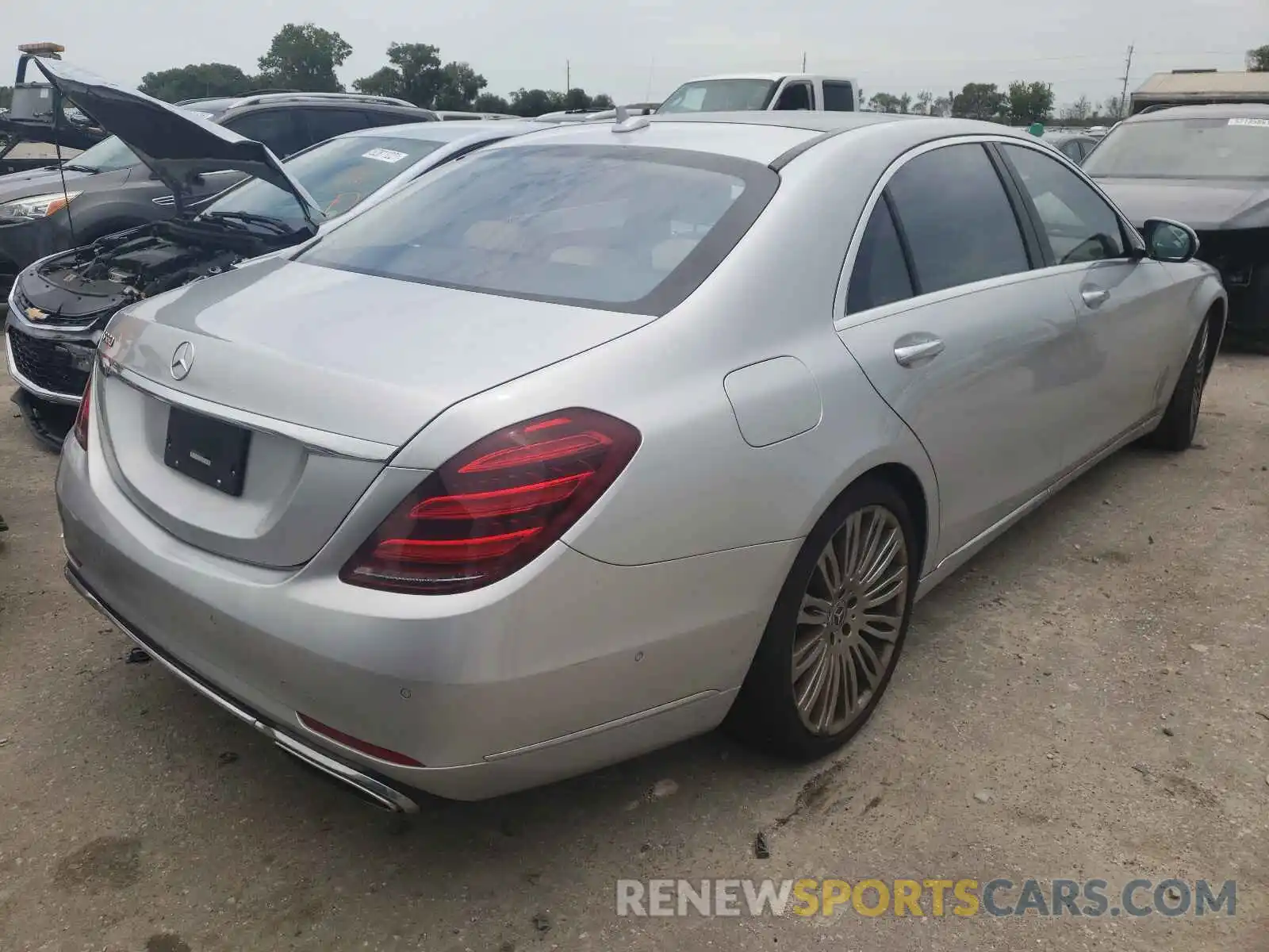 4 Photograph of a damaged car WDDUG8DBXKA457537 MERCEDES-BENZ S-CLASS 2019