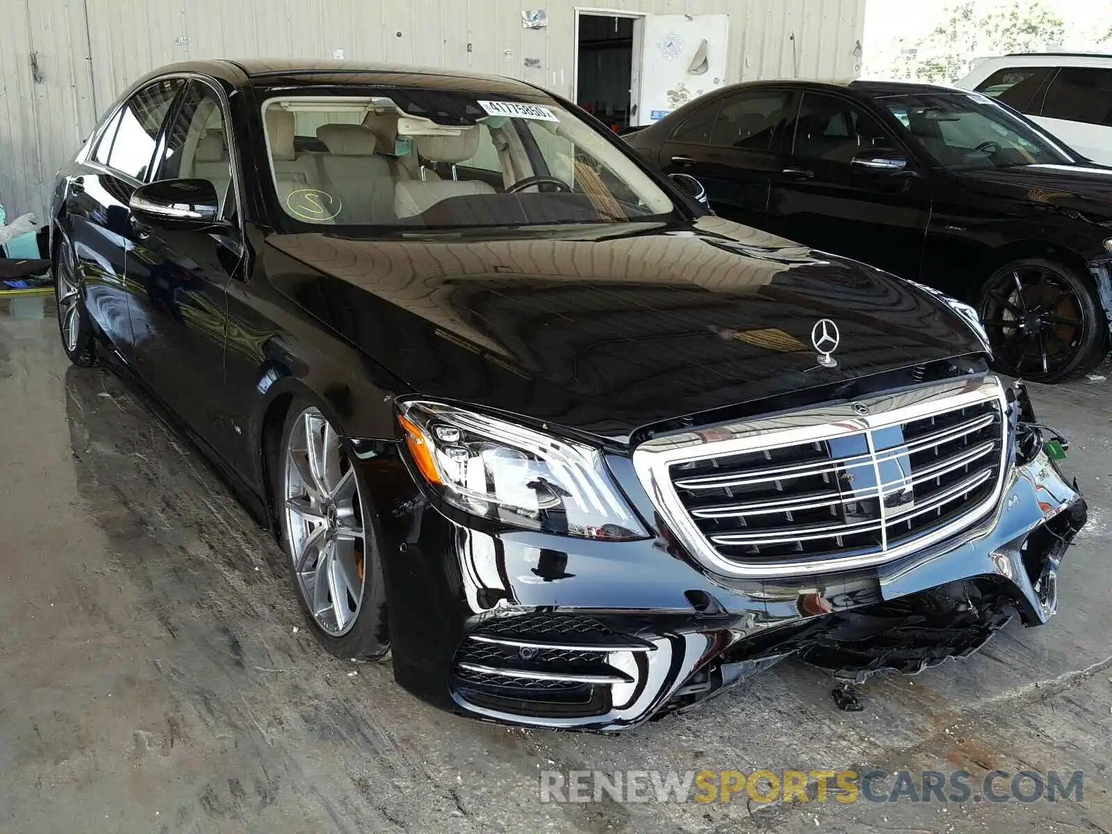 1 Photograph of a damaged car WDDUG8DBXKA479859 MERCEDES-BENZ S CLASS 2019