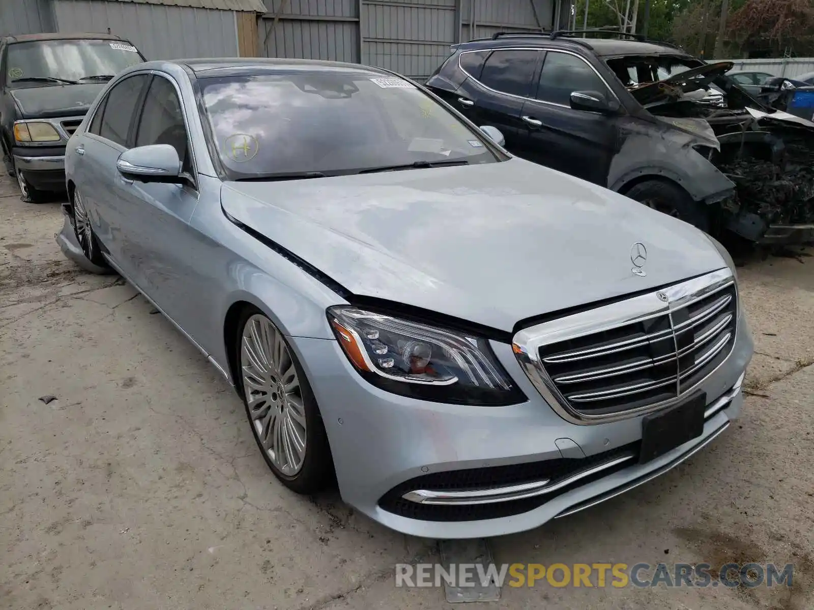 1 Photograph of a damaged car WDDUG8DBXKA495267 MERCEDES-BENZ S-CLASS 2019