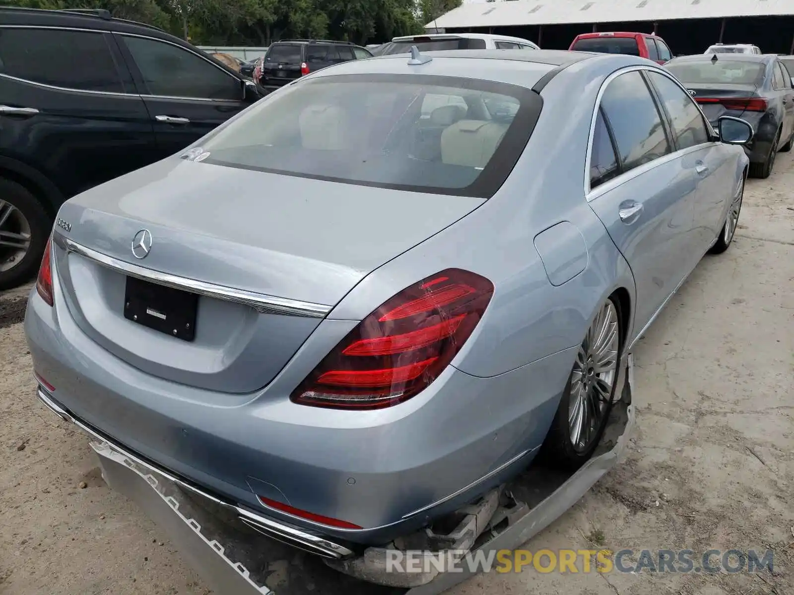 4 Photograph of a damaged car WDDUG8DBXKA495267 MERCEDES-BENZ S-CLASS 2019