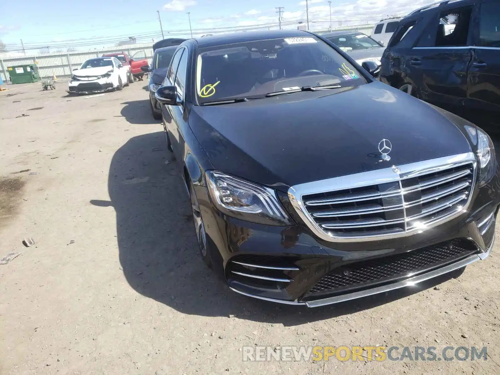 1 Photograph of a damaged car WDDUG8GB0KA428768 MERCEDES-BENZ S-CLASS 2019