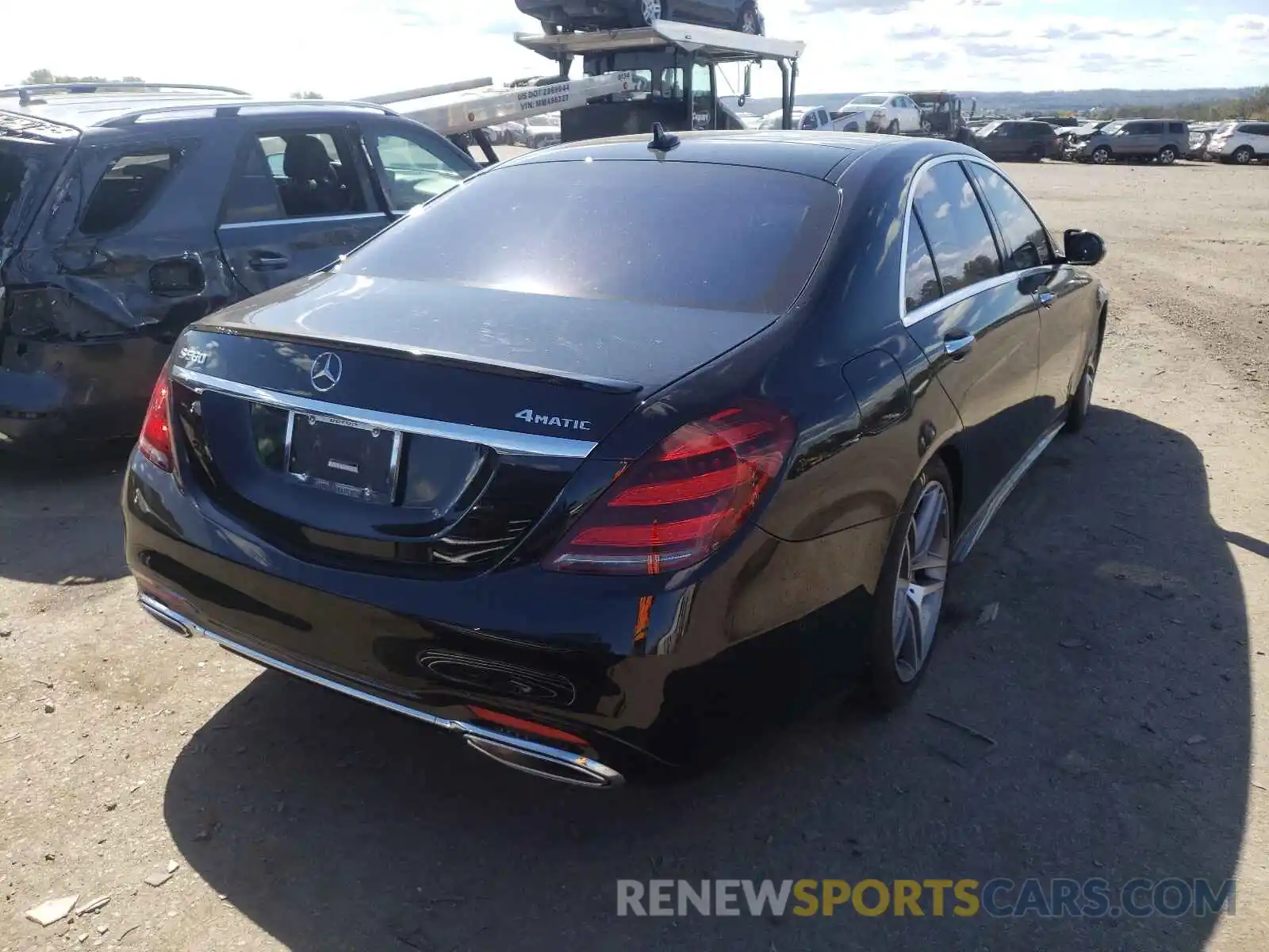 4 Фотография поврежденного автомобиля WDDUG8GB0KA428768 MERCEDES-BENZ S-CLASS 2019