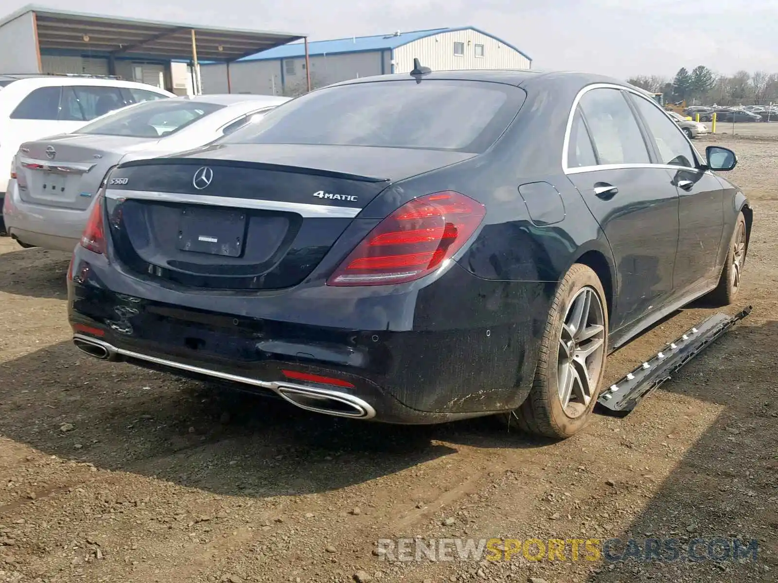 4 Фотография поврежденного автомобиля WDDUG8GB0KA452536 MERCEDES-BENZ S CLASS 2019