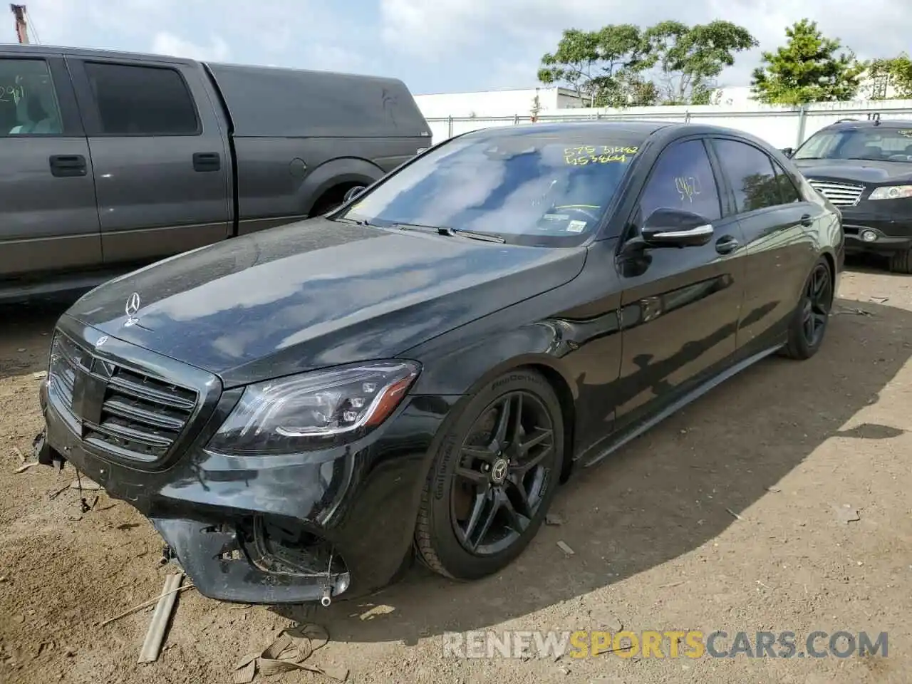 2 Photograph of a damaged car WDDUG8GB0KA453864 MERCEDES-BENZ S-CLASS 2019