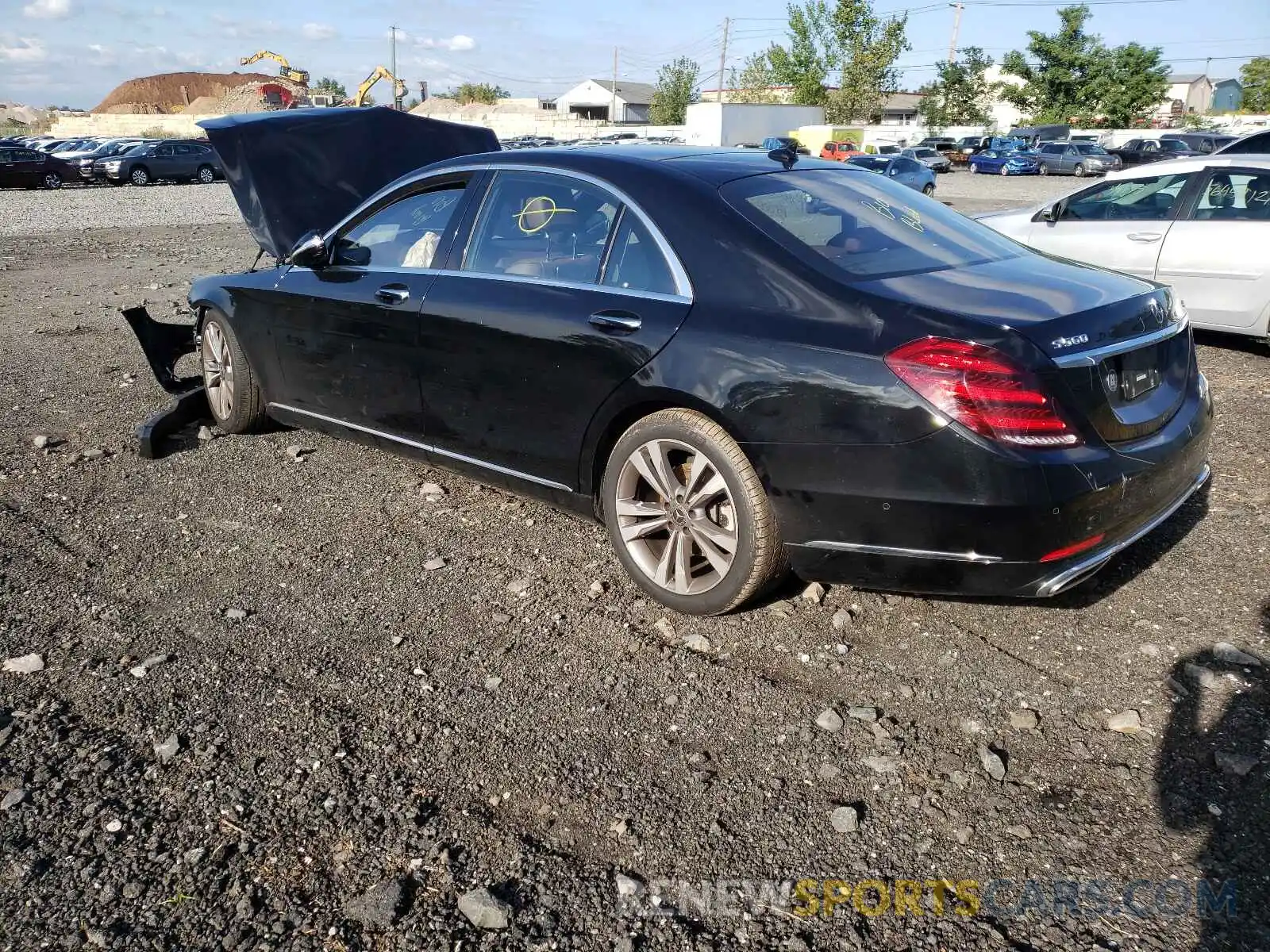 3 Фотография поврежденного автомобиля WDDUG8GB0KA456683 MERCEDES-BENZ S-CLASS 2019