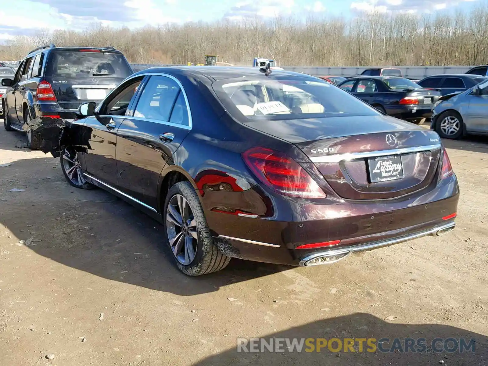 3 Photograph of a damaged car WDDUG8GB0KA457428 MERCEDES-BENZ S CLASS 2019