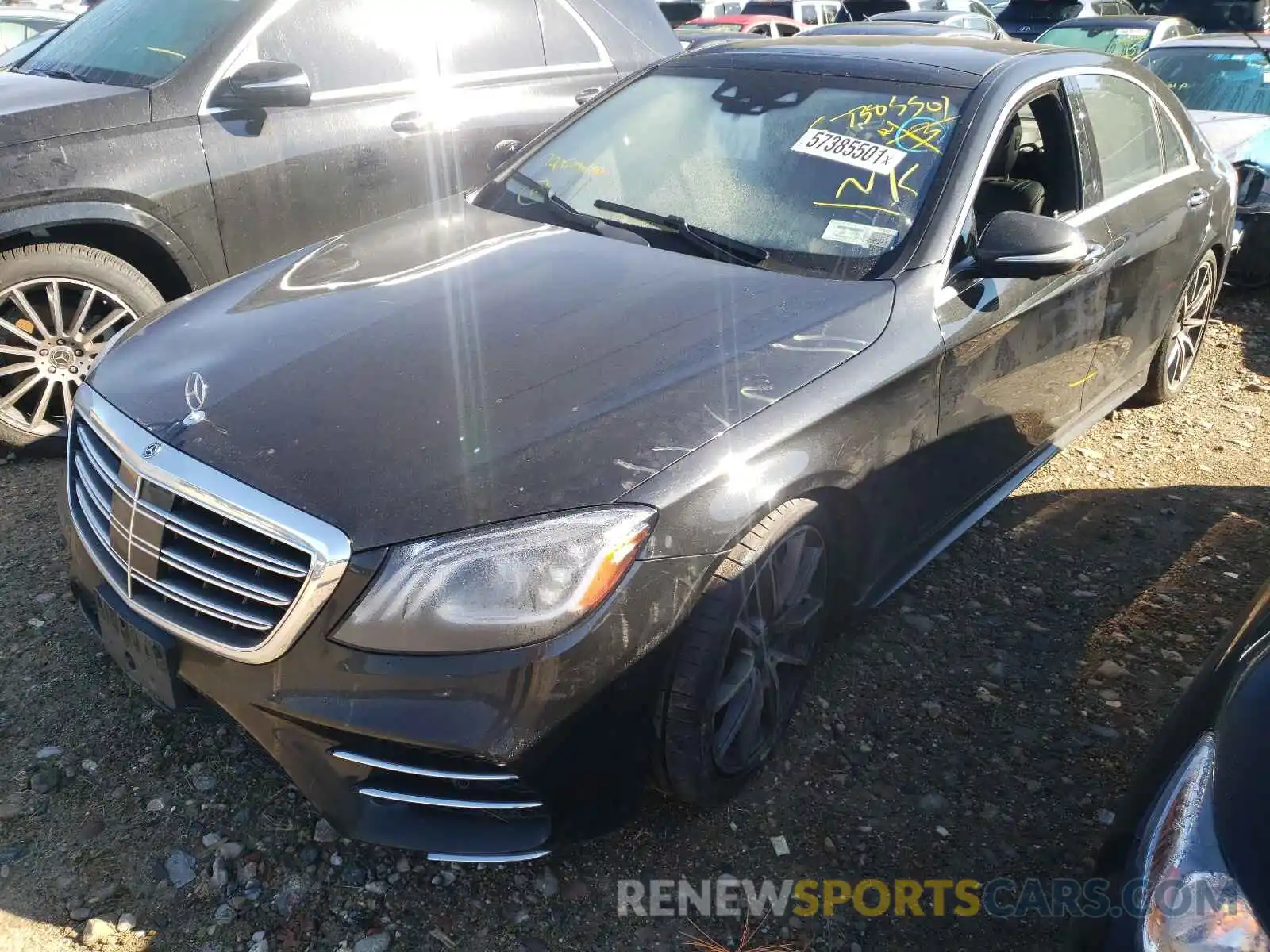 2 Photograph of a damaged car WDDUG8GB1KA437477 MERCEDES-BENZ S-CLASS 2019