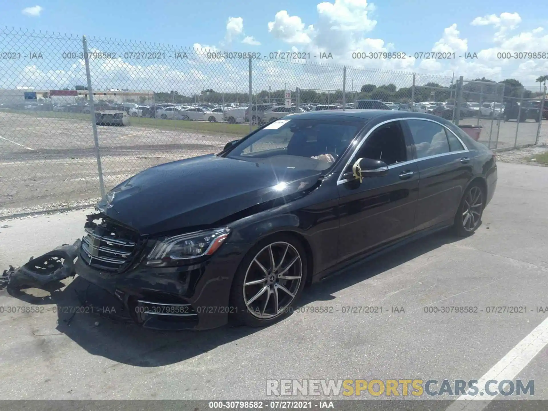 2 Photograph of a damaged car WDDUG8GB1KA440928 MERCEDES-BENZ S-CLASS 2019