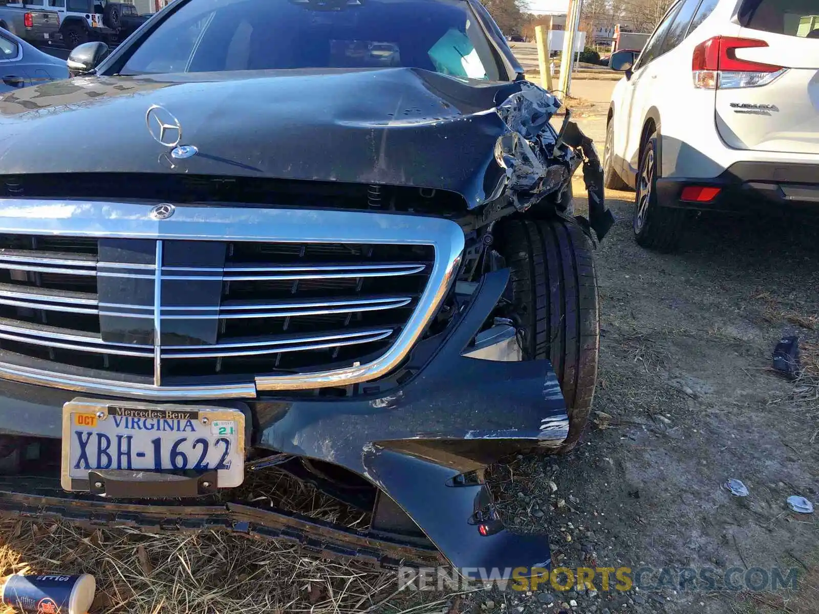 2 Photograph of a damaged car WDDUG8GB1KA477090 MERCEDES-BENZ S CLASS 2019