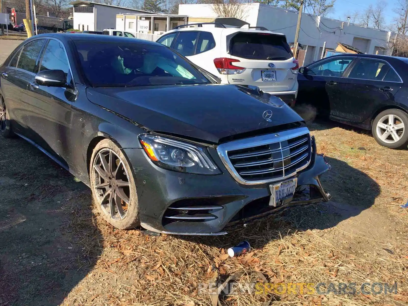 3 Photograph of a damaged car WDDUG8GB1KA477090 MERCEDES-BENZ S CLASS 2019