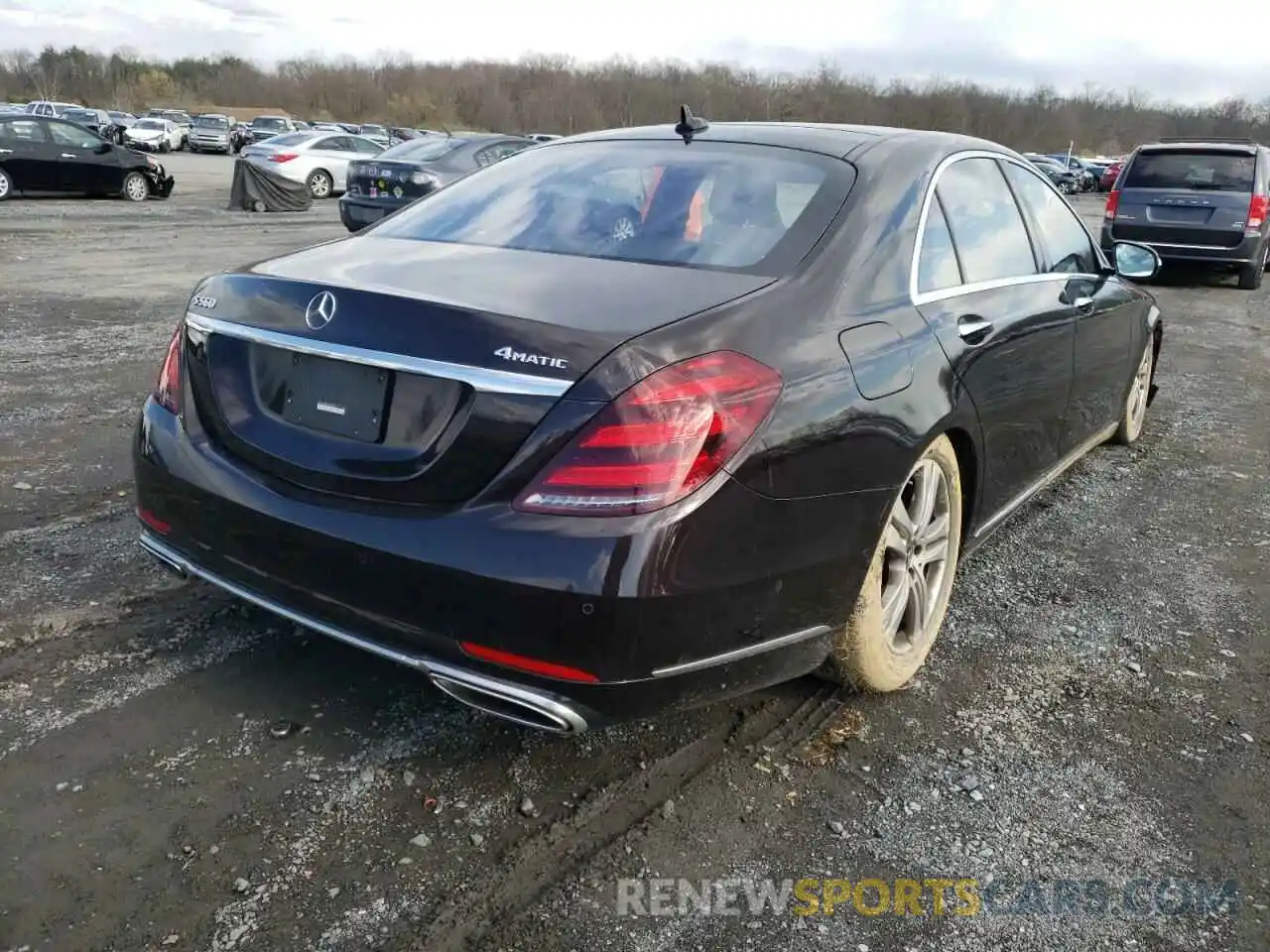 4 Photograph of a damaged car WDDUG8GB1KA480667 MERCEDES-BENZ S-CLASS 2019