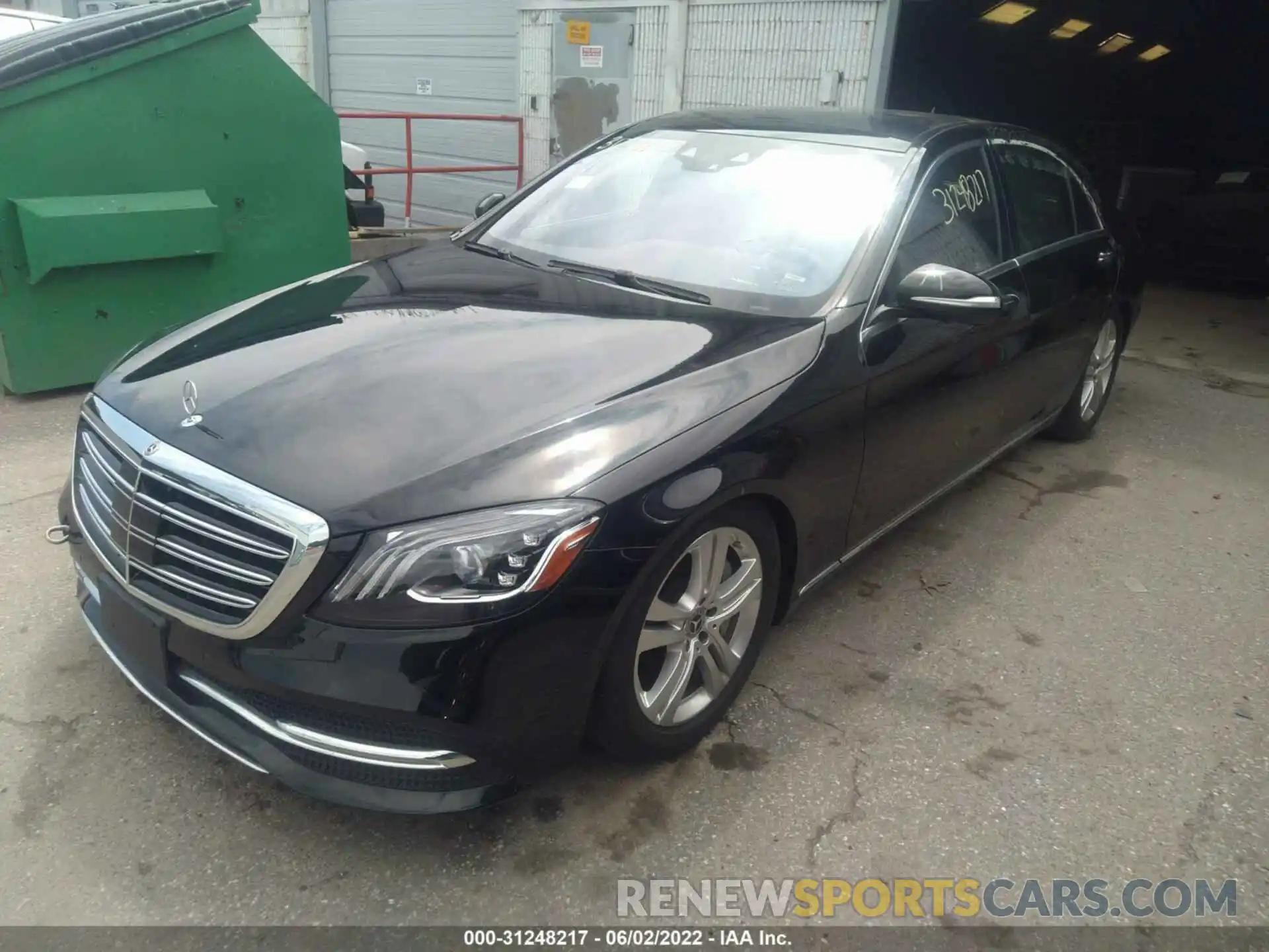 2 Фотография поврежденного автомобиля WDDUG8GB1KA492480 MERCEDES-BENZ S-CLASS 2019