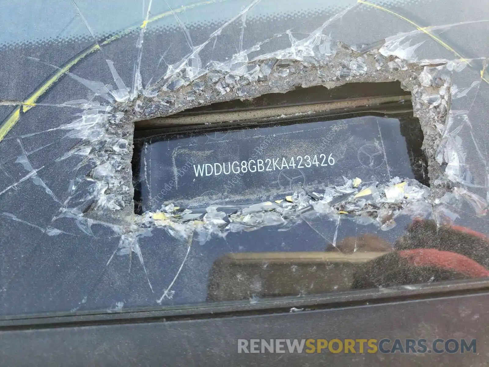 10 Photograph of a damaged car WDDUG8GB2KA423426 MERCEDES-BENZ S CLASS 2019